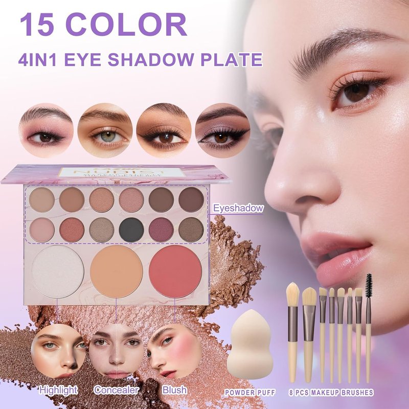 Makeup Kit for Teens & Girls - Complete Makeup Set for Beginners | Perfect Gift for Ages 10-12