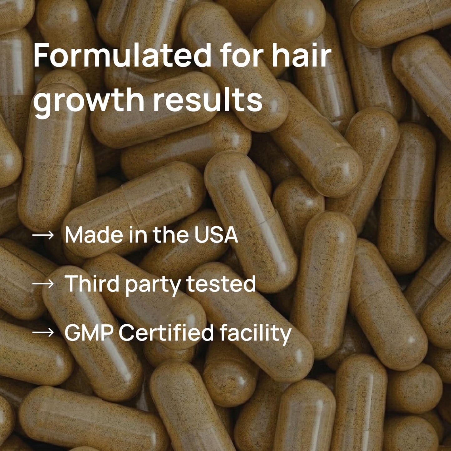 Lunos Grow Hair Growth Supplements - 17 Ingredient Hair Vitamins for Women & Men with Biotin, Saw Palmetto, & Marine Collagen - 1 Month Supply