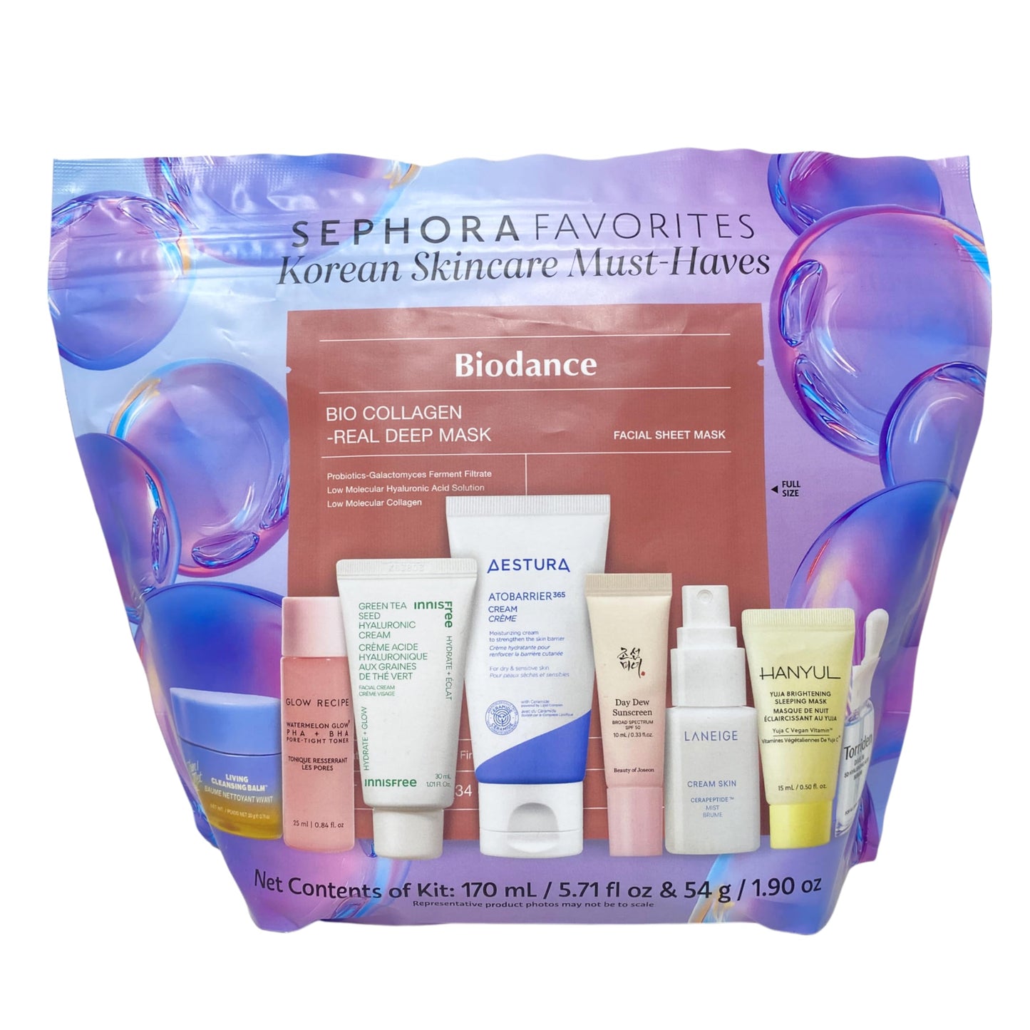 Sephora Favorites Korean Skincare Must-Haves 9 Piece Set
