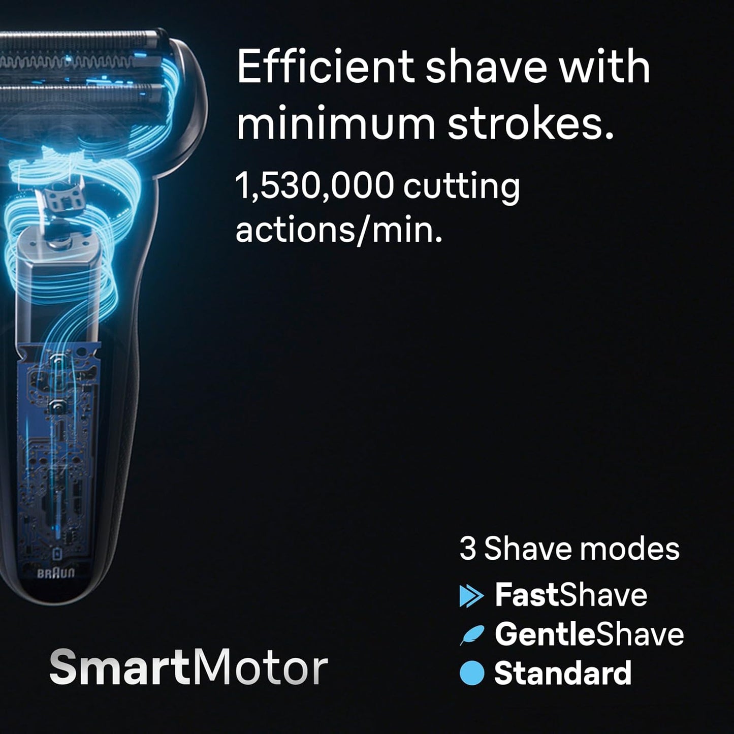 Braun Electric Razor for Men - Series 7 Shaver with Precision Trimmer & 4-in-1 Clean & Charge Center | S7 7187ps