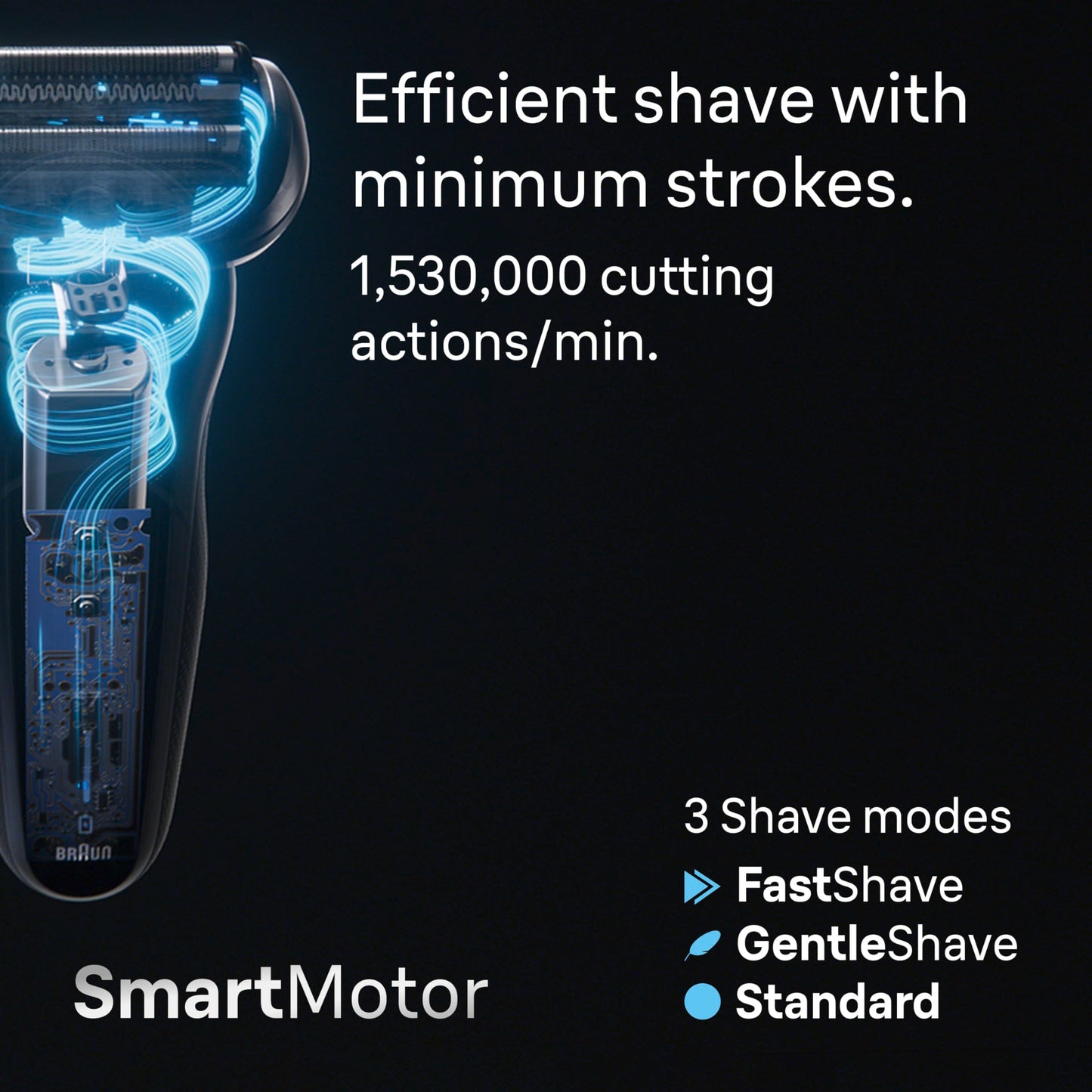 Braun Electric Razor for Men Series 7, Electric Shaver, Extra Head, Precision Trimmer, 4-in-1 Clean & Charge Center, Case, S7 7187ps