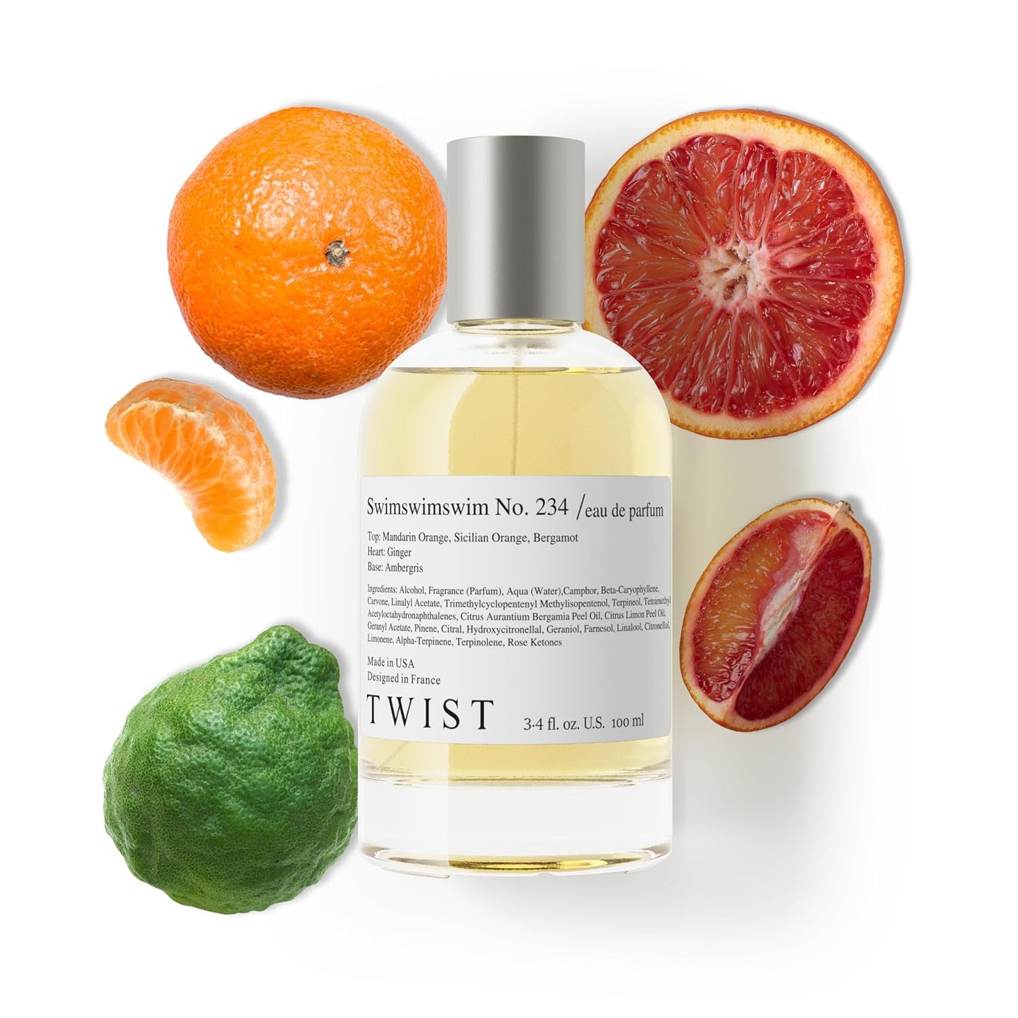 Eau De Parfum Inspired by Burberry Her - Long-Lasting Strawberry & Vanilla Fragrance Spray | 100 ml | Vegan & Clean Ingredients