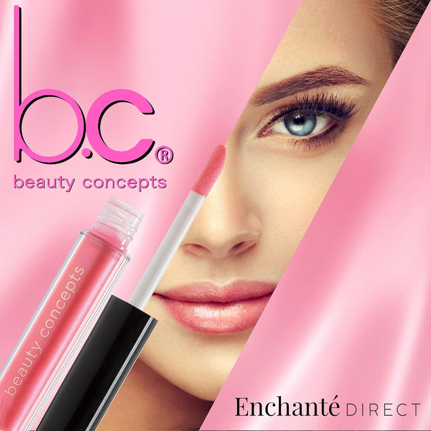 Beauty Concepts Lip Gloss Collection - Shimmering Glossy Lip Makeup Set for Radiant Finish | Neutral Shades