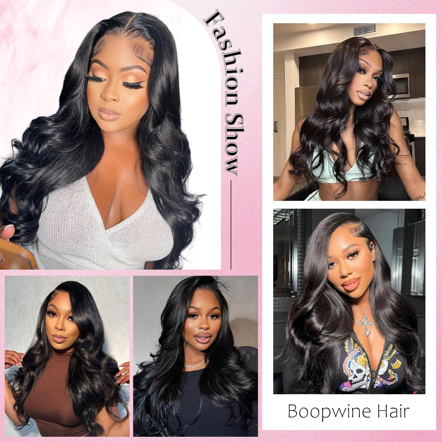 Human Hair Bundles 12 14 16 Inch Body Wave Bundles Human Hair 3 Bundles 100% Unprocessed Brazilian Raw Weave Bundles Human Hair Extensions for Black Women Natural Color