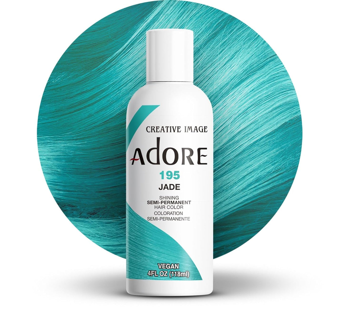 Adore Semi Permanent Hair Color - Mystic Grey | Vegan, Ammonia-Free Hair Dye | 4 Fl Oz