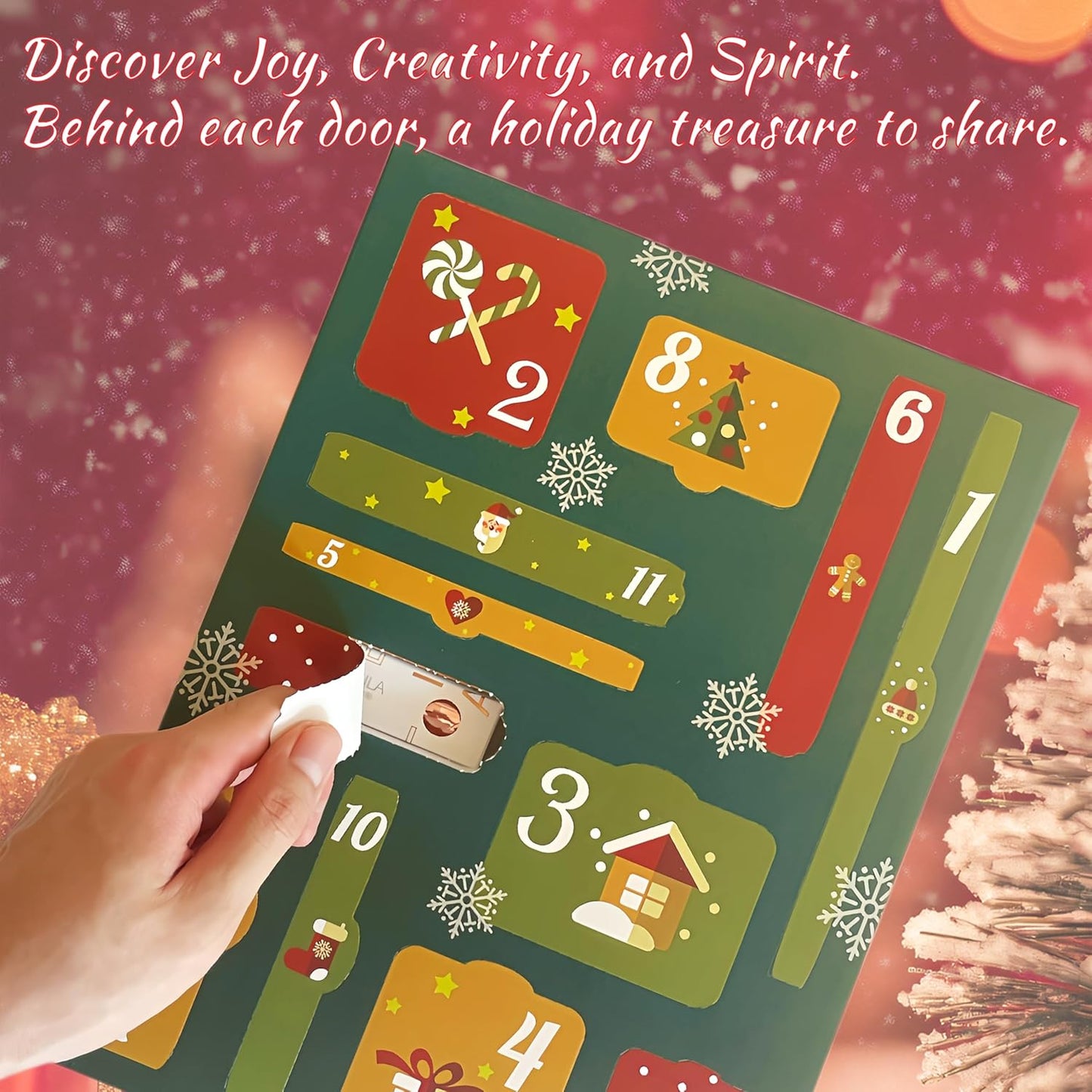 Makeup Advent Calendar 2025 - 12 Days Christmas Countdown Gift Set for Women & Teens | Holiday Makeup Kit
