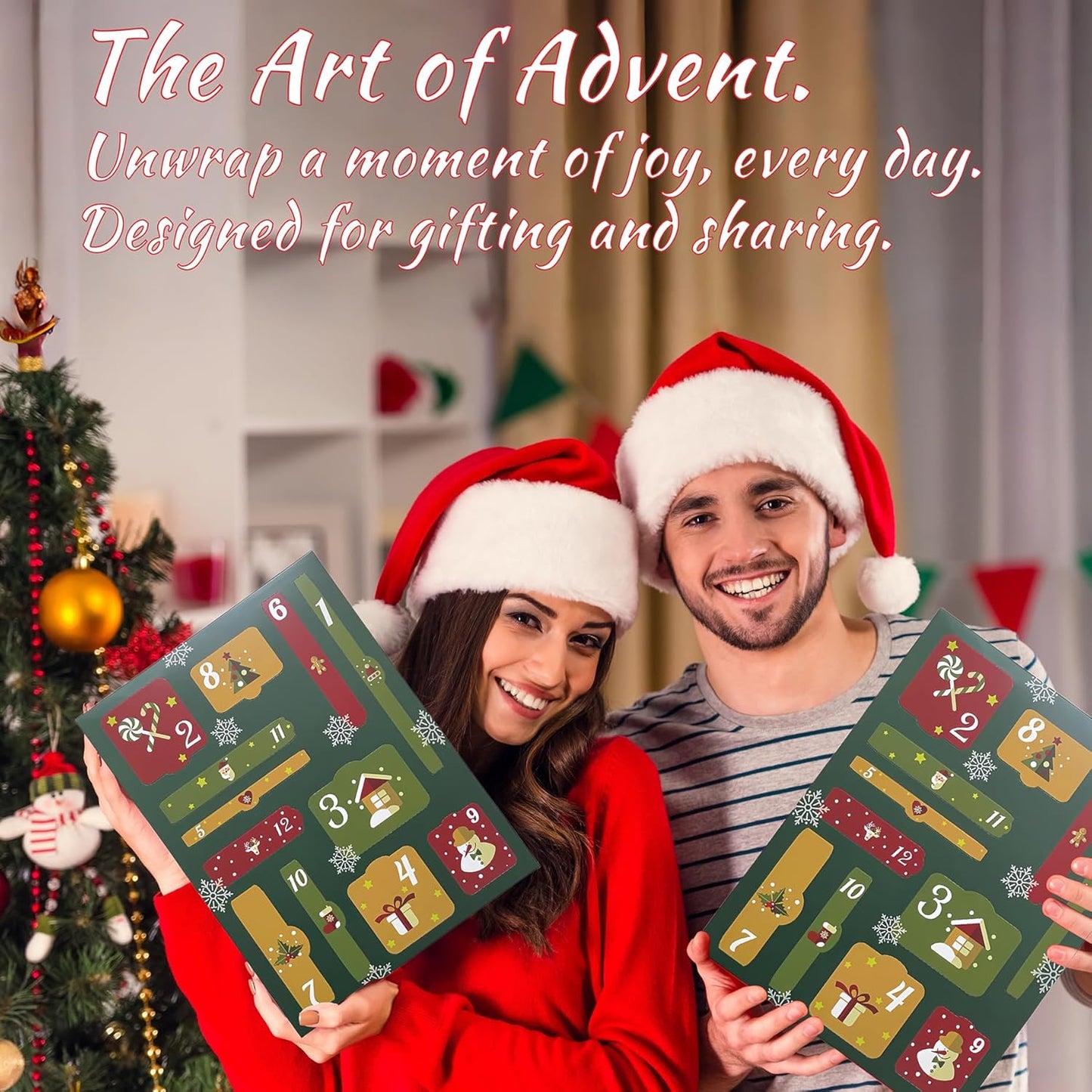 Makeup Advent Calendar 2025 - 12 Days Christmas Countdown Gift Set for Women & Teens | Holiday Makeup Kit