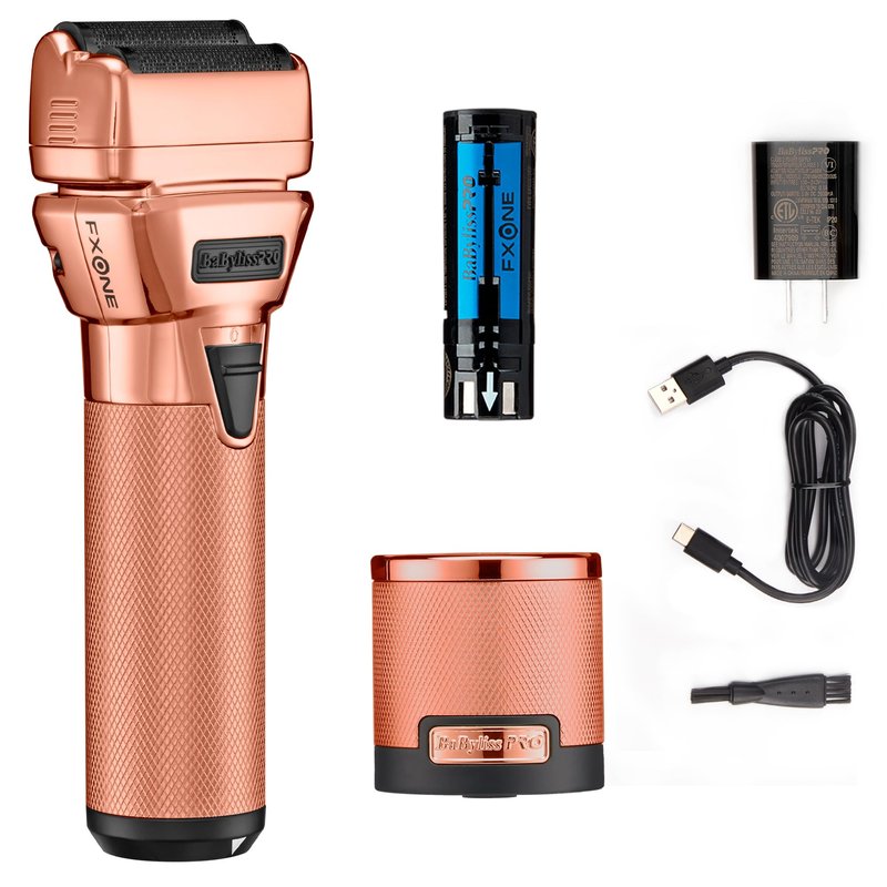 BaBylissPRO FXONE Double Foil Shaver with Interchangeable Battery, Electric Razor for Men, Pivoting Foil Head for Close Shave, Up to 3-Hour Runtime