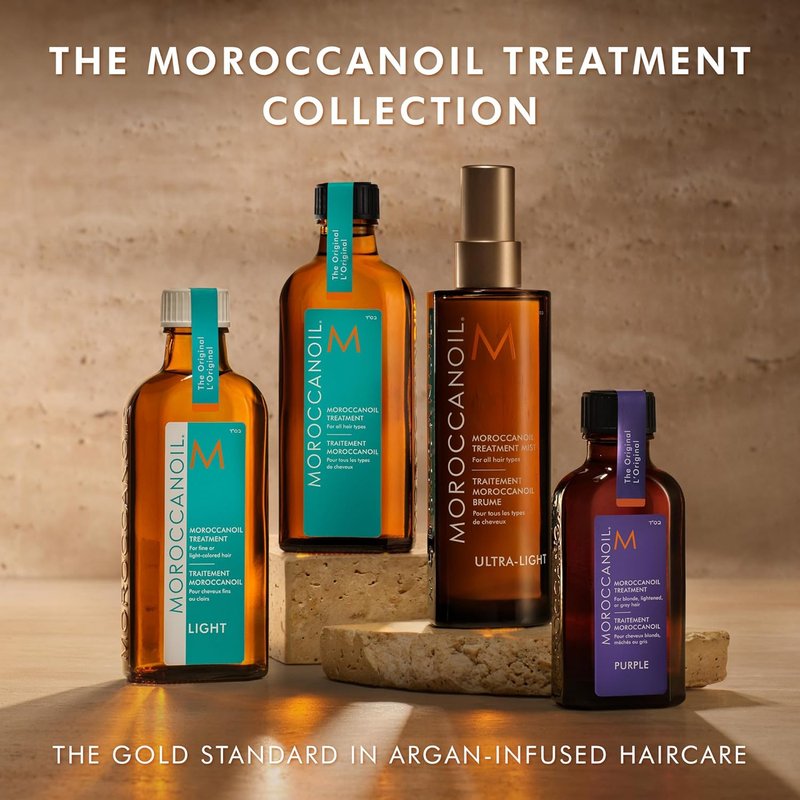 Moroccanoil Treatment Hair Oil - Nourishing Argan Oil for Smooth, Shiny Hair | 3.4 Fl Oz