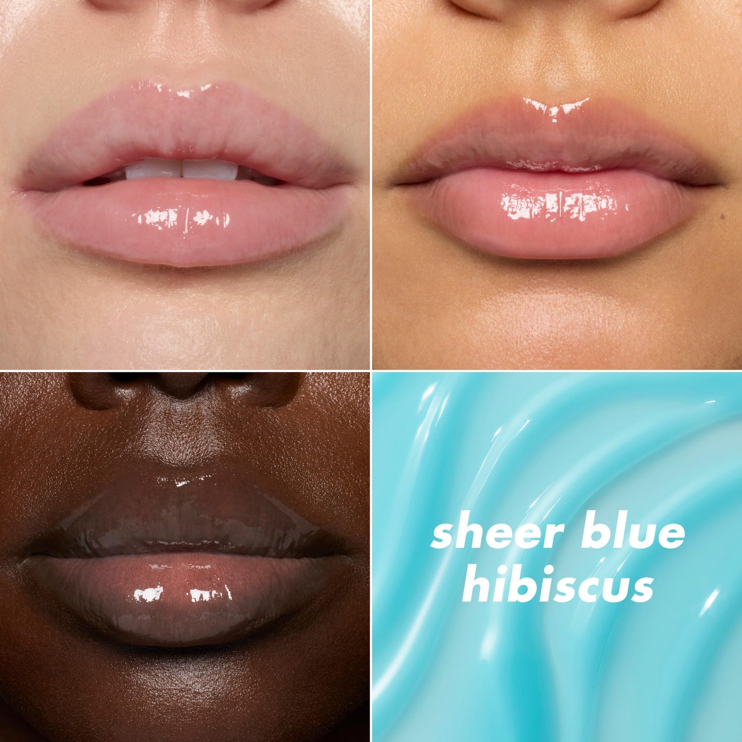 e.l.f. SKIN Thirst Burst Lip Treatment, Hydrating Lip Balm Moisturizer for Plumping & Relieving Dry Lips, Vegan & Cruelty-Free, Blue Hibiscus
