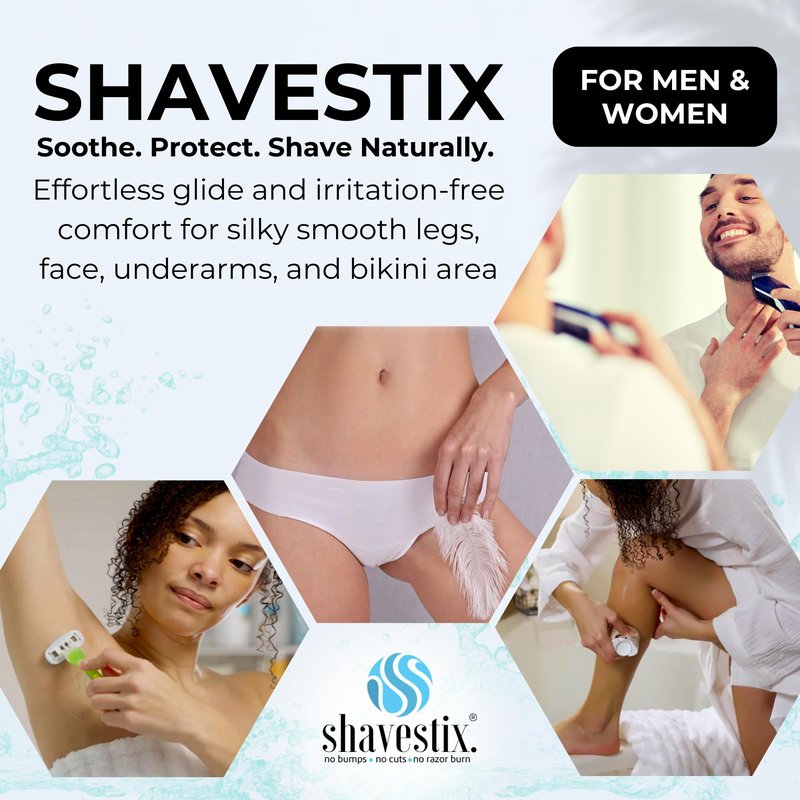 Shavestix Travel Shaving Cream Stick Set 0.5 Oz Each | Coconut Crème & Pink Peonies Mini Shave Bars | TSA Friendly Toiletries for Women & Men | Alt Shaving Gel, Soap