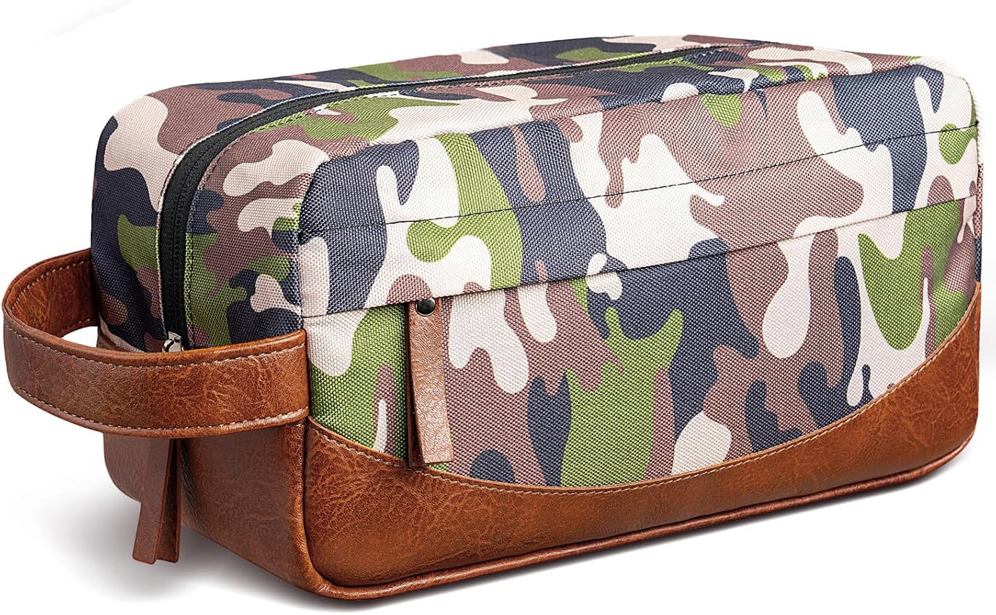 Travel Toiletry Bag - Water Resistant Hanging Organizer for Men | Large Capacity, Black Medium