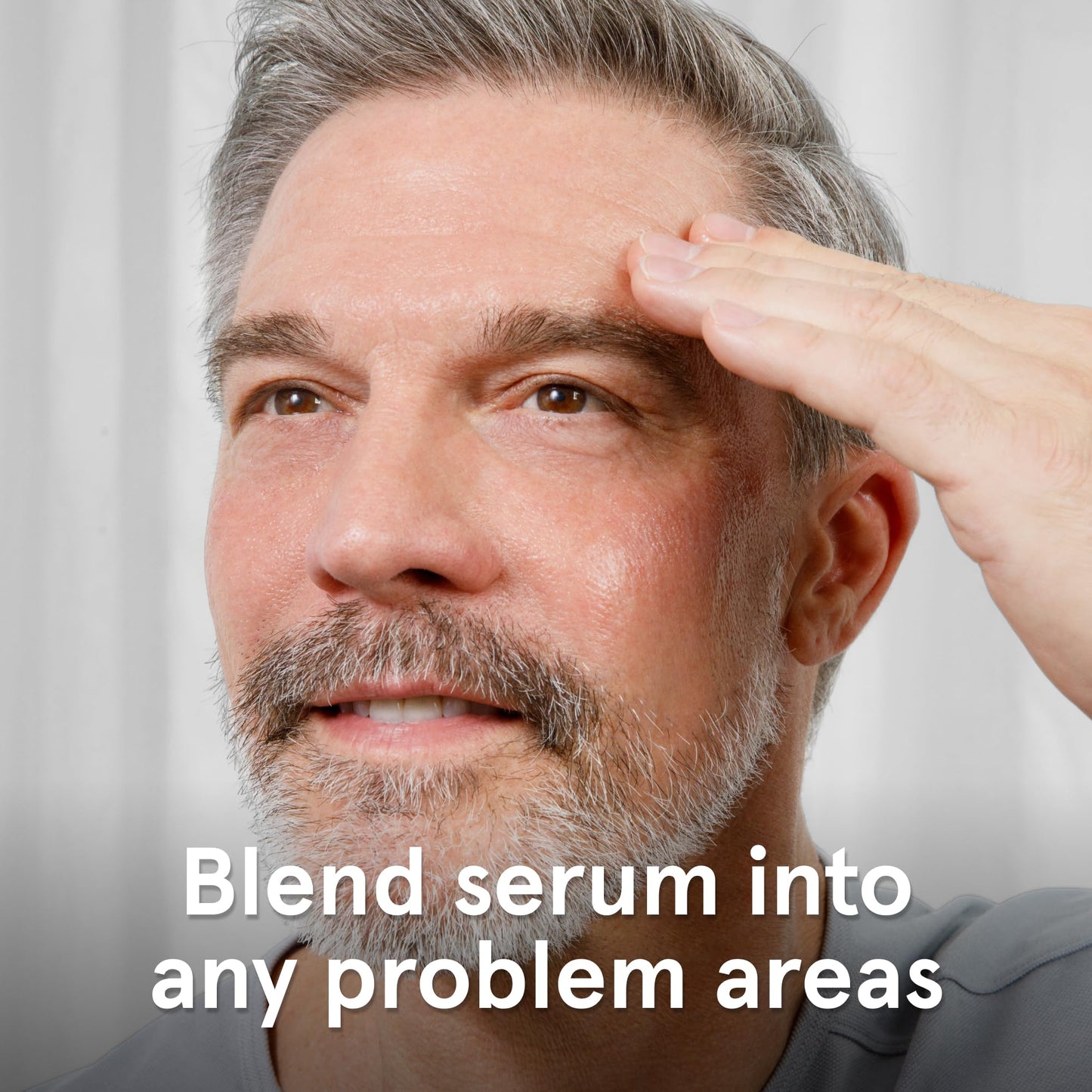 Lumin Wrinkle Defense Serum for Men – Vitamin C & Hyaluronic Acid Face Serum, Lightweight Hydrating Skincare for Smoother-Looking Skin & More Even Appearance, 15 mL