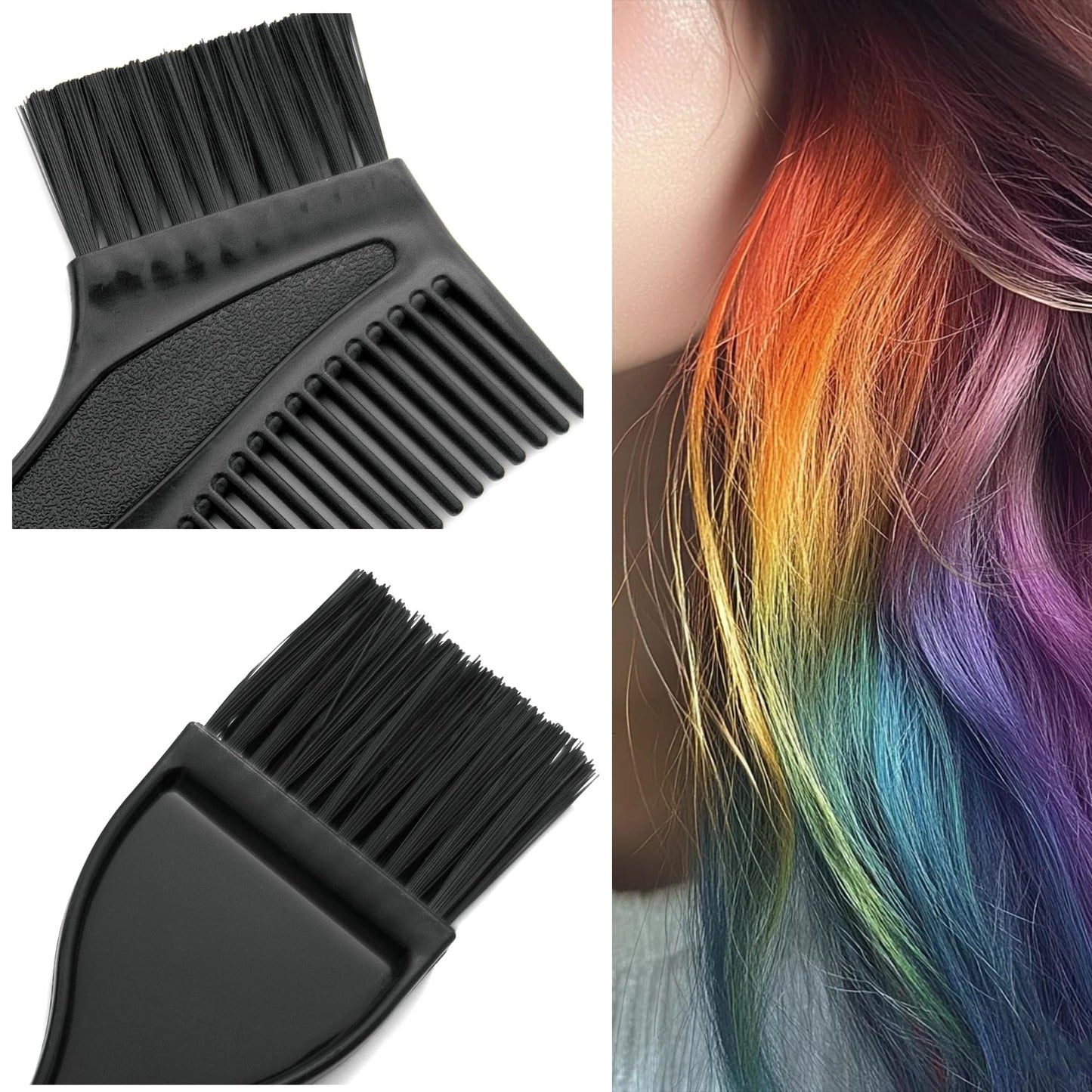 Hair Dye Coloring Kit 26 Pieces Hair Dye Kit Hair Coloring Products with Dye Brush, Ear Cover, Hair Cover, Shawl, Gloves, Hair Clip Kits for Hair Highlighting and Hair Coloring at Home