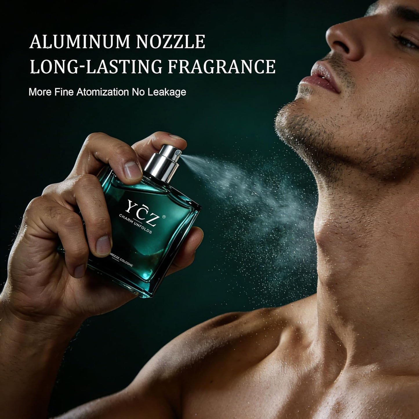 Jade Breeze Cologne for Men - Aromatic Citrus Fragrance with Lemon & Verbena | Long-Lasting Eau de Parfum for Daily Wear