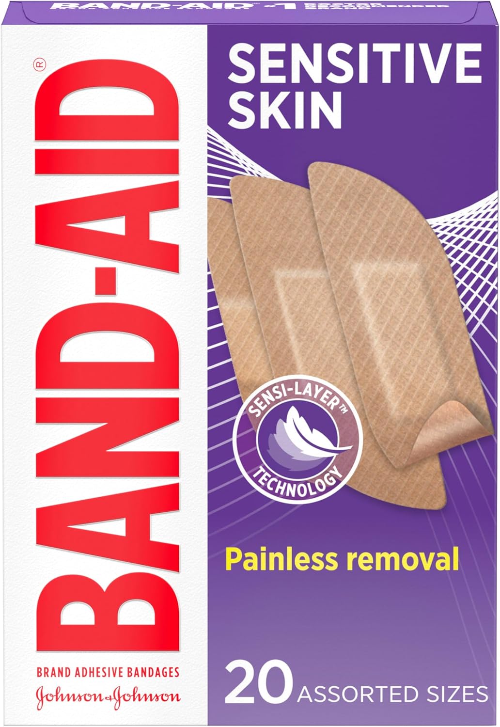 Flexible Fabric Adhesive Bandages - Comfortable Sterile Wound Care for Cuts & Scrapes | 100 Count