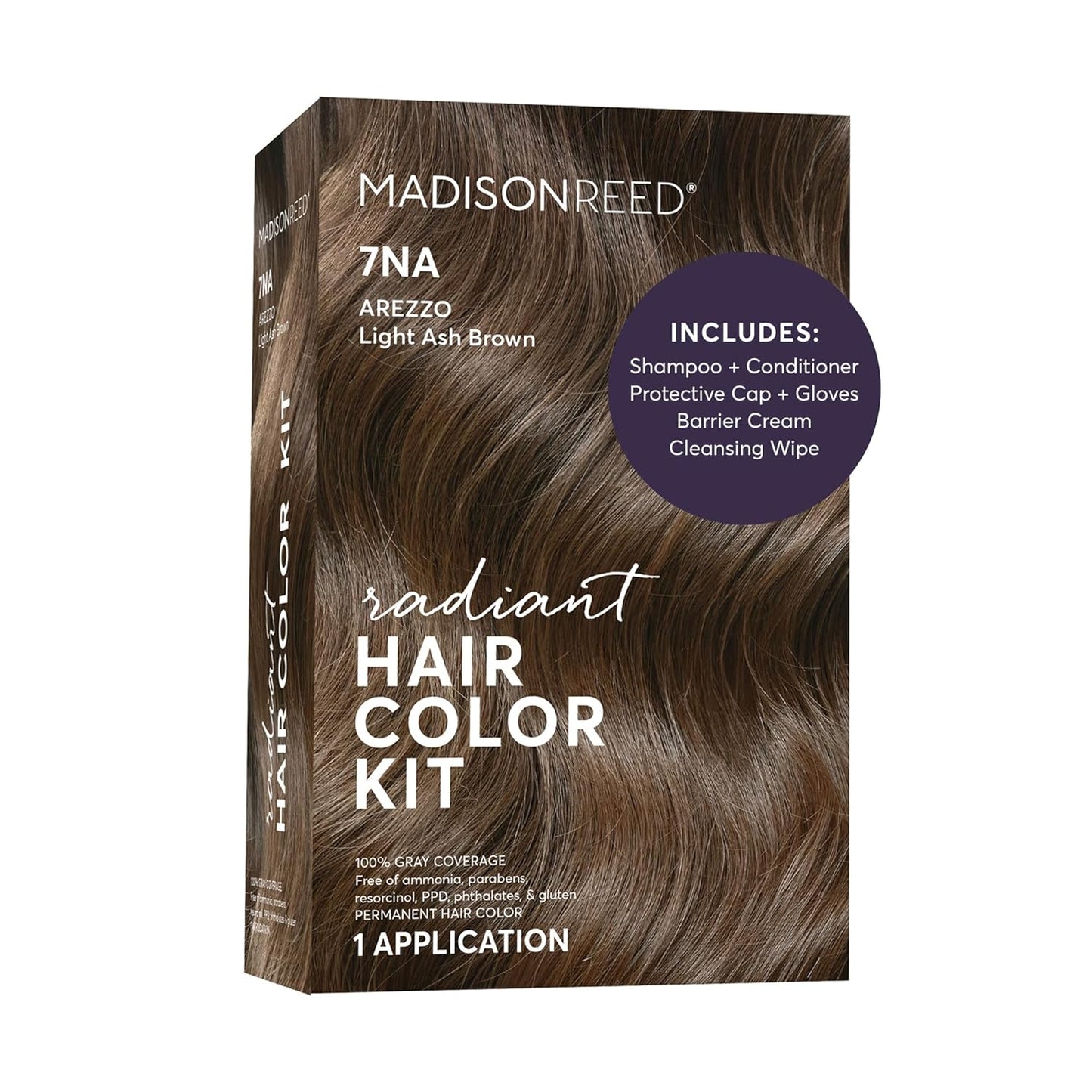 Madison Reed Radiant Hair Color Kit - 5RV Dark Garnet Red | Vivid Permanent Dye for Bold Color & Maximum Shine