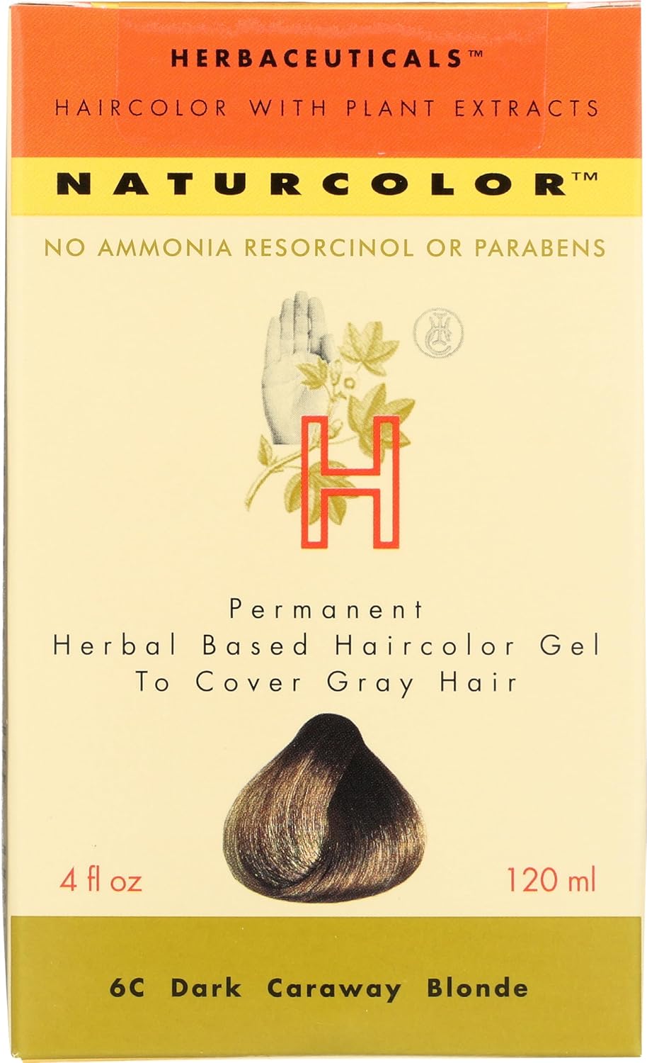 Naturcolor Hair Dye - 7C Caraway Blonde Permanent Hair Color, 4 Ounce