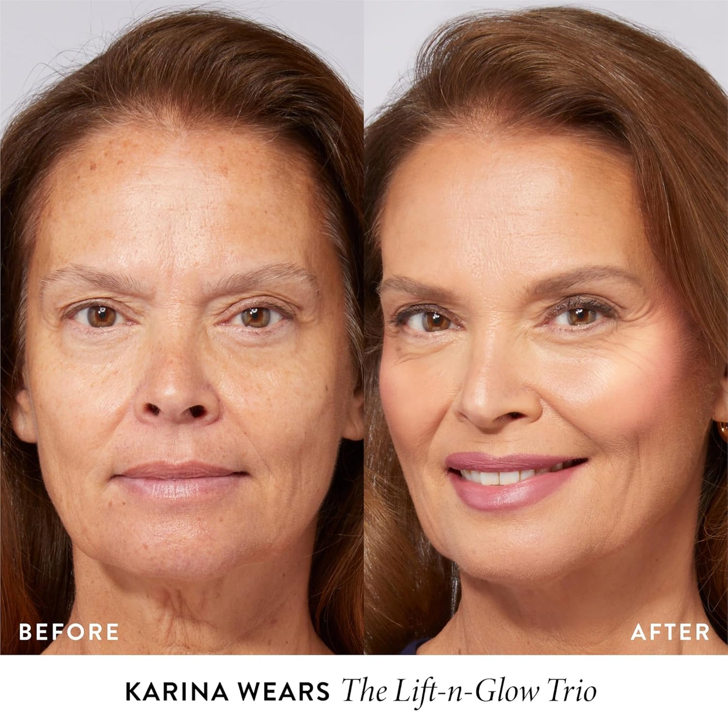 Laura Geller Geller's Greatest Lift-n-Glow Baked Trio Palette | Highlighter, Blush, Bronzer for All Skin Tones