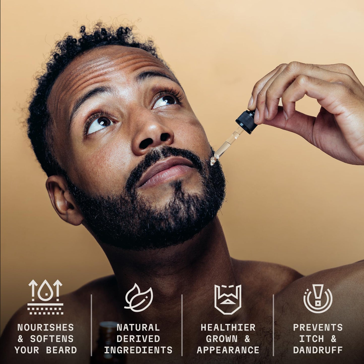Striking Viking Citrus Beard Oil for Men - 2 Fl Oz - Moisturizing & Softening Formula - Supports Fuller Beard Growth - Soothing Tea Tree & Jojoba Oil Infusion
