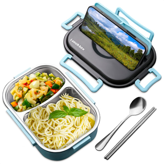 Insulated Lunch Bag for Men - Small Lunch Box for Women (3.5 x 8 x 6.1) with Heat-Resistant 3-Layers Fabric - Thermo Reflective Lining Keeps Food Warm for 4-6 Hours, Designed for Work or Travel