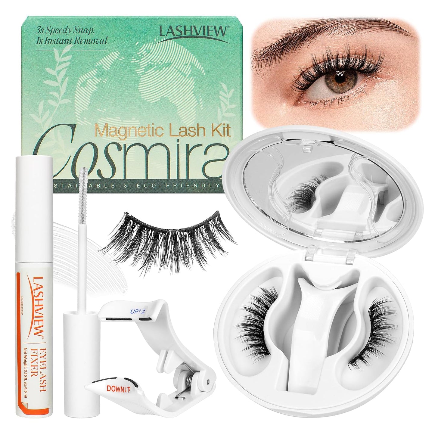 3D Microblading Eyebrow Pen - Waterproof & Smudge-Proof Natural Brow Definer | 2 Pack, Light Brown