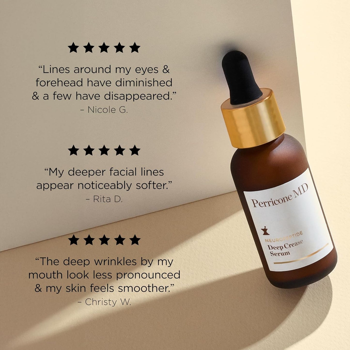 Perricone MD Neuropeptide Deep Crease Serum - Anti-Aging Formula | 1 fl oz