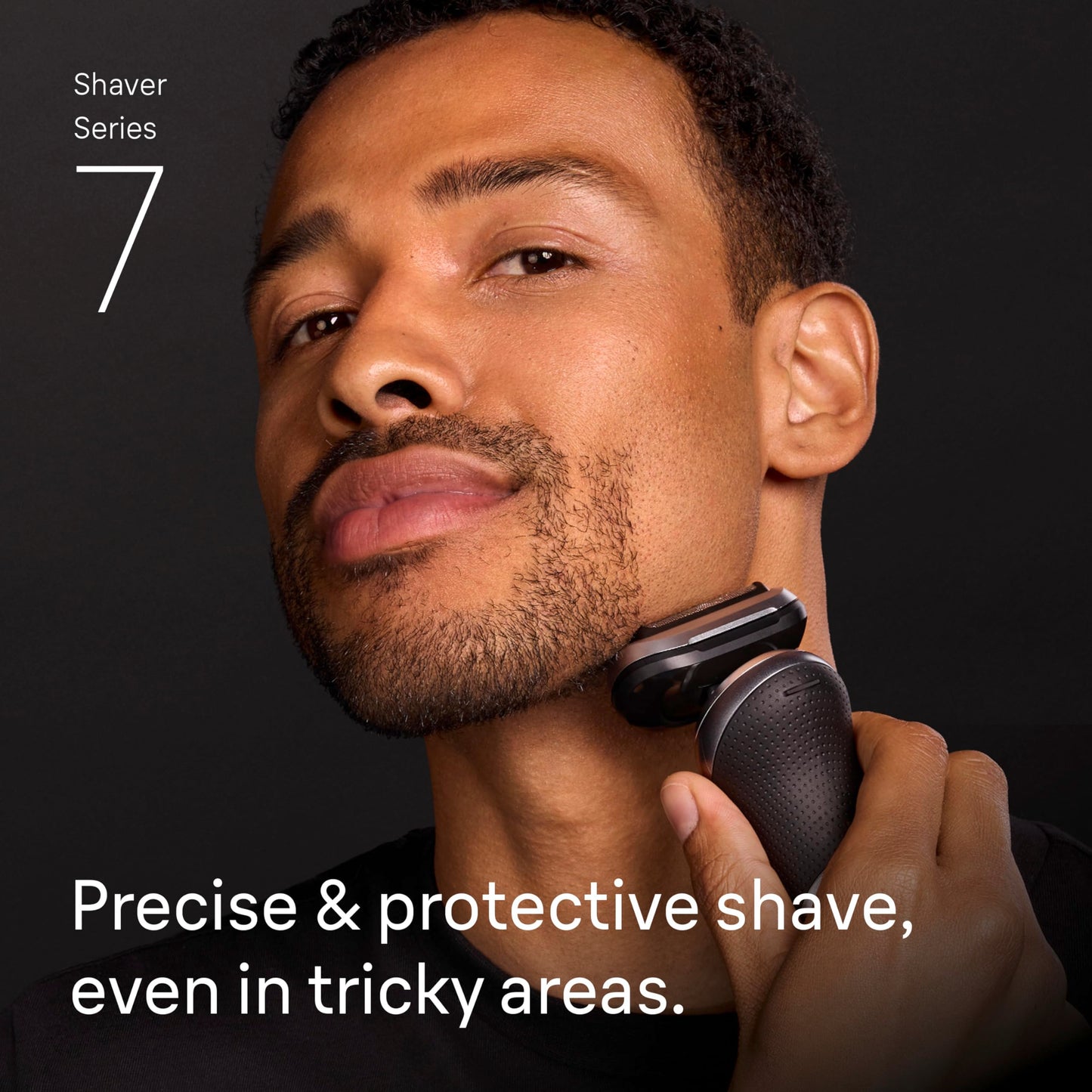 Braun Electric Razor for Men Series 7, Electric Shaver, Extra Head, Precision Trimmer, 4-in-1 Clean & Charge Center, Case, S7 7187ps