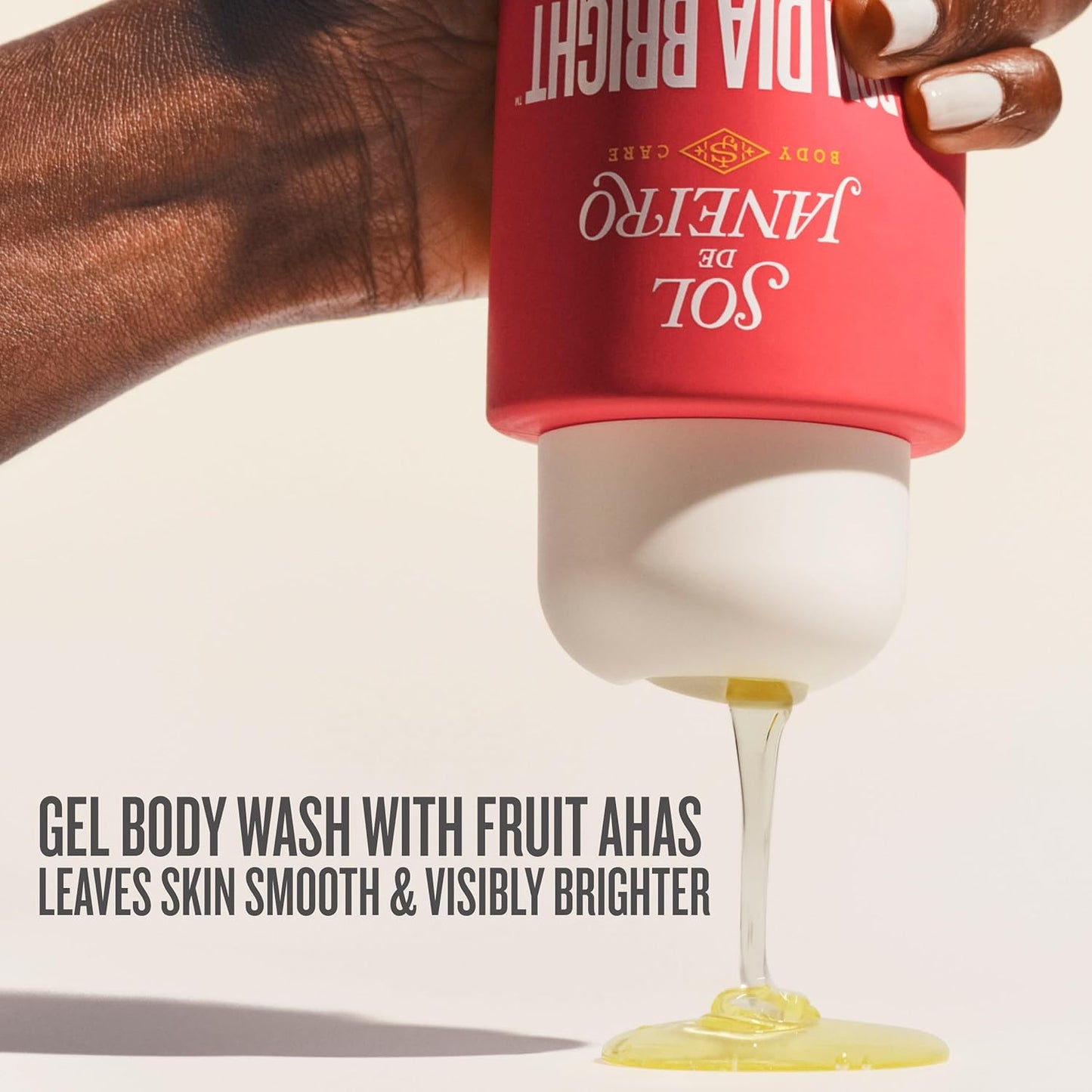 Bom Dia Bright AHA BHA Body Wash - Clarifying Formula for Radiant Skin