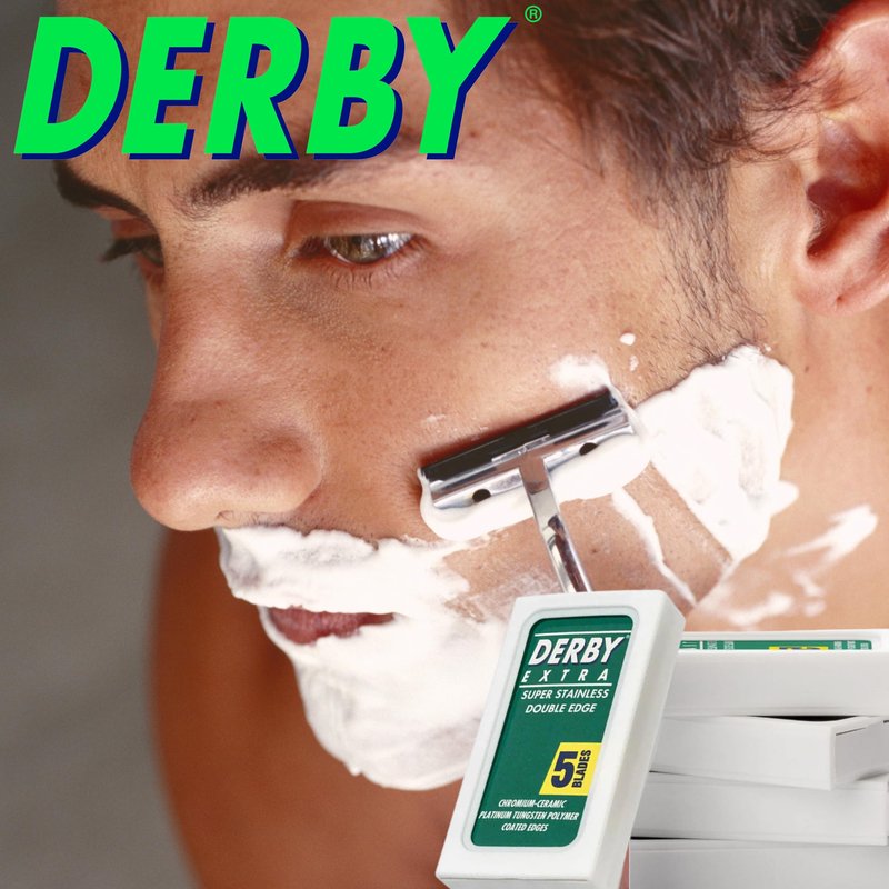 Derby Extra Professional Double Edge Razor Blades for straight razor (25)