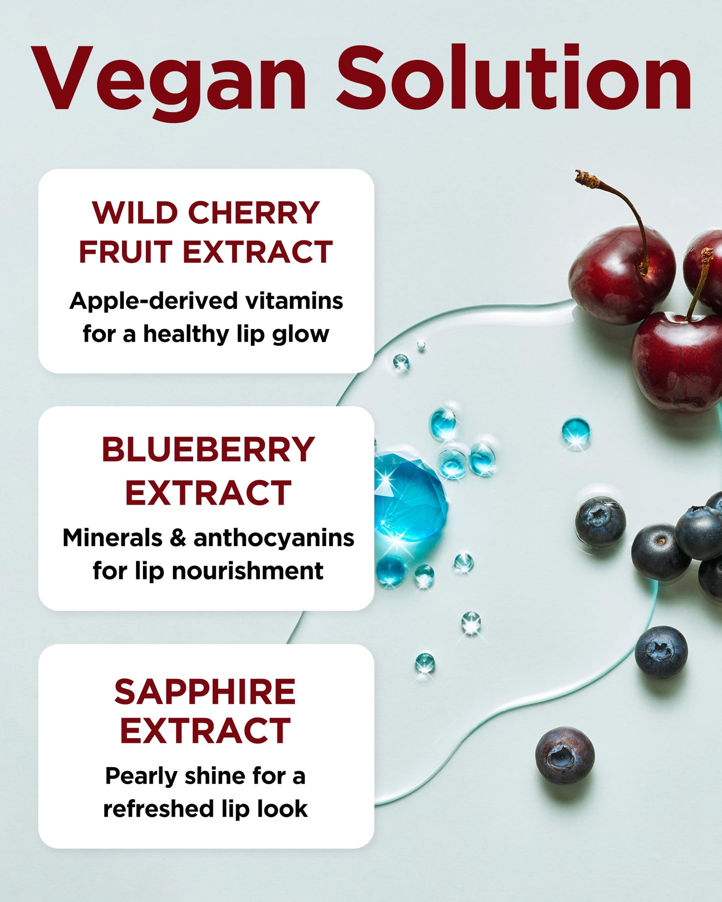 TOCOBO Juicy Berry Plumping Lip Oil 17 Berry Milk – Korean Vegan Hydrating Lip Oil with Plant Oils for High Shine Gloss - Non Sticky Formula for All Skin Tones, 0.12 fl.oz.