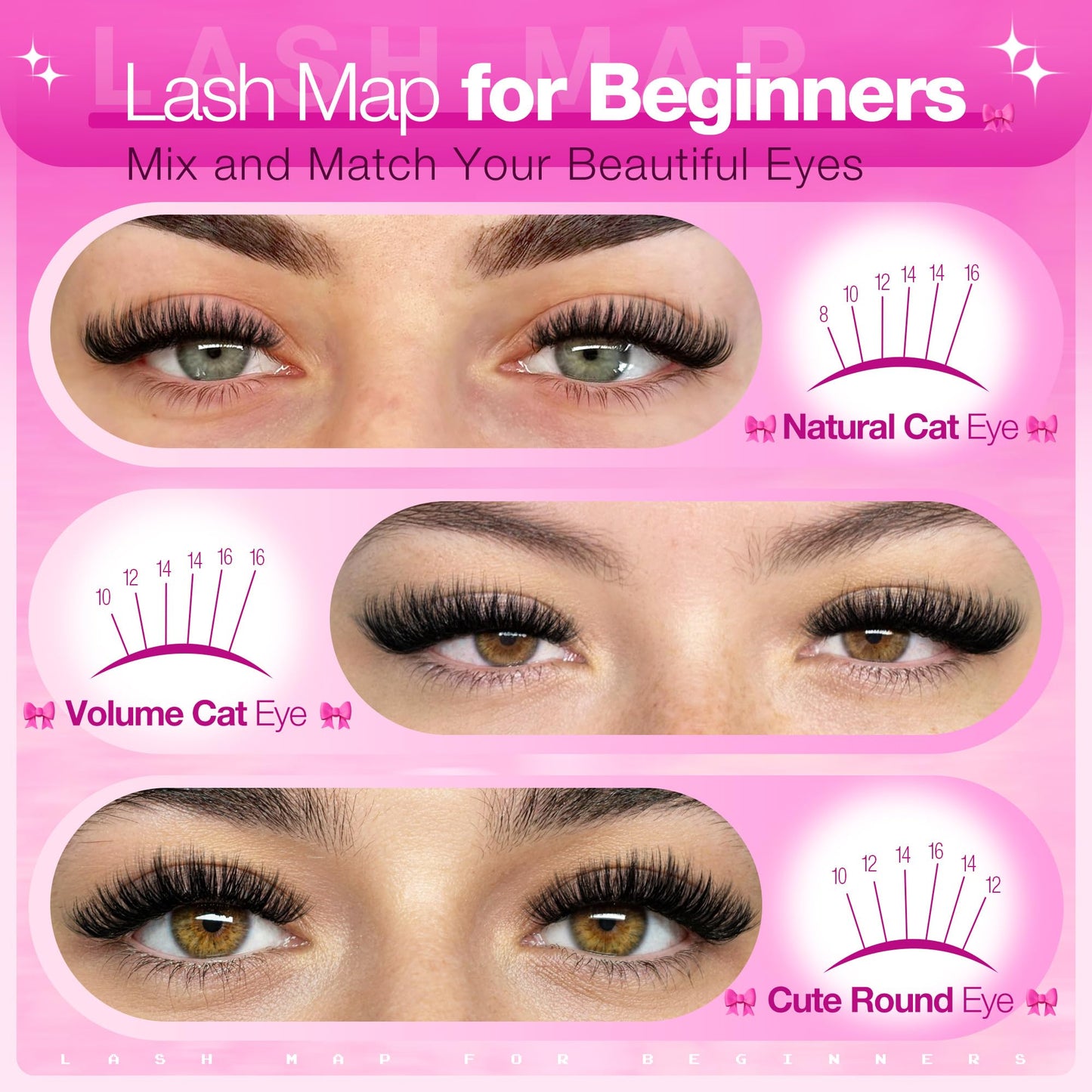 Wispy Lash Clusters Kit 60D+80D Eyelash Clusters Kit 8-16mm Cluster Eyelash Extensions Kit CD Curl Lash Extension Kit Individual Lashes Extensions DIY at Home by Delyneph