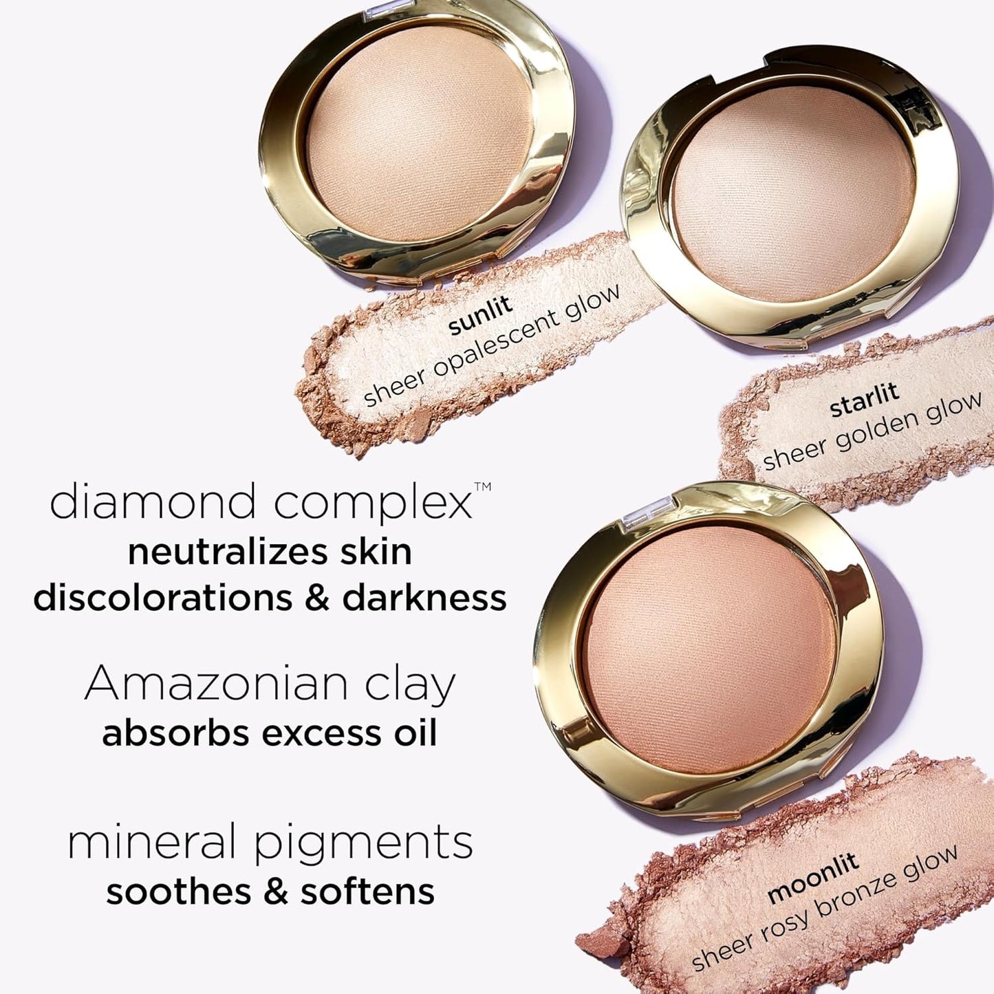Tarte Shape Tape Glow Powder - Buildable Highlighter with Mineral Pigments | Natural Radiant Finish, Vegan & Cruelty-Free