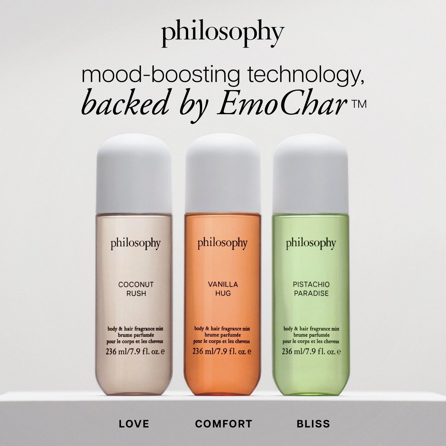 philosophy Hair and Body Mist Coconut Rush 3.3 fl. Oz
