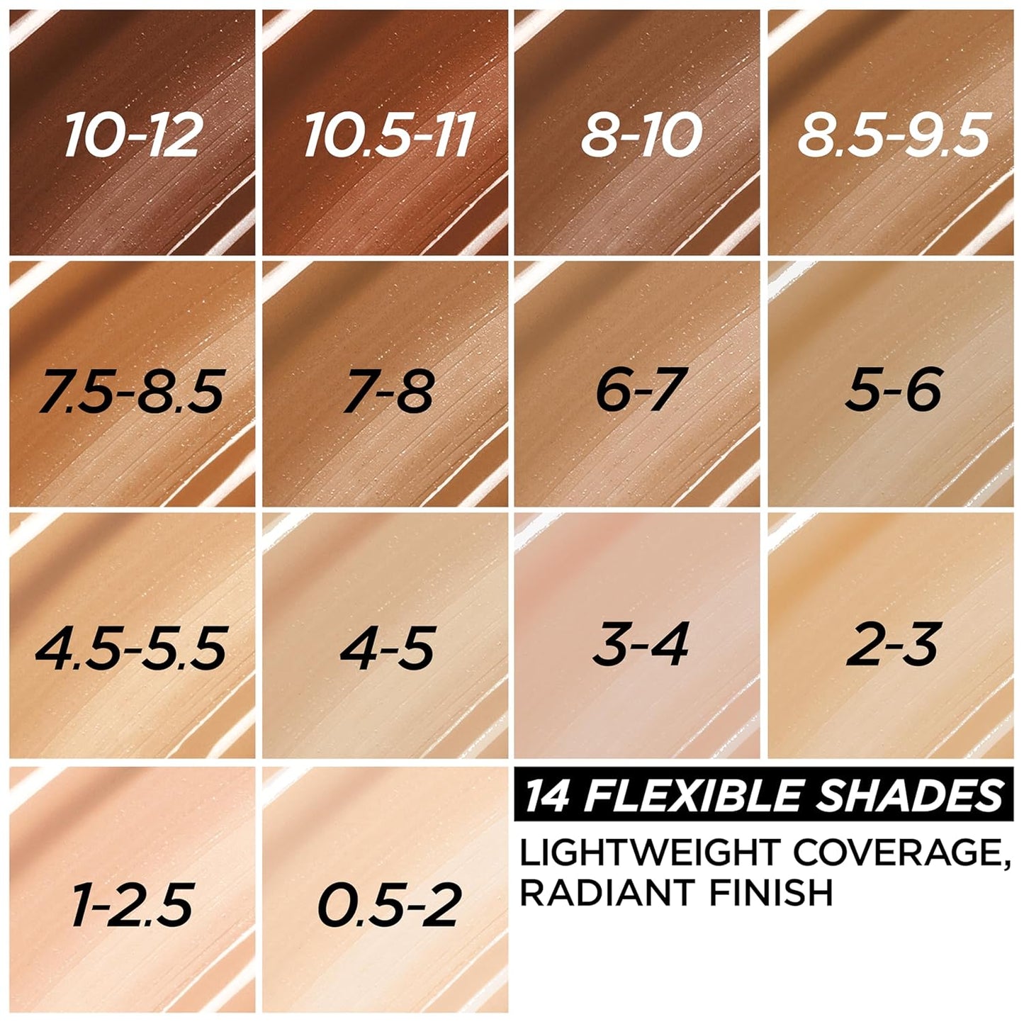 L'Oreal Paris True Match Nude Hyaluronic Tinted Serum Foundation - 1% Hyaluronic Acid, Cool Deep 7.5-8.5, 1 fl. oz.