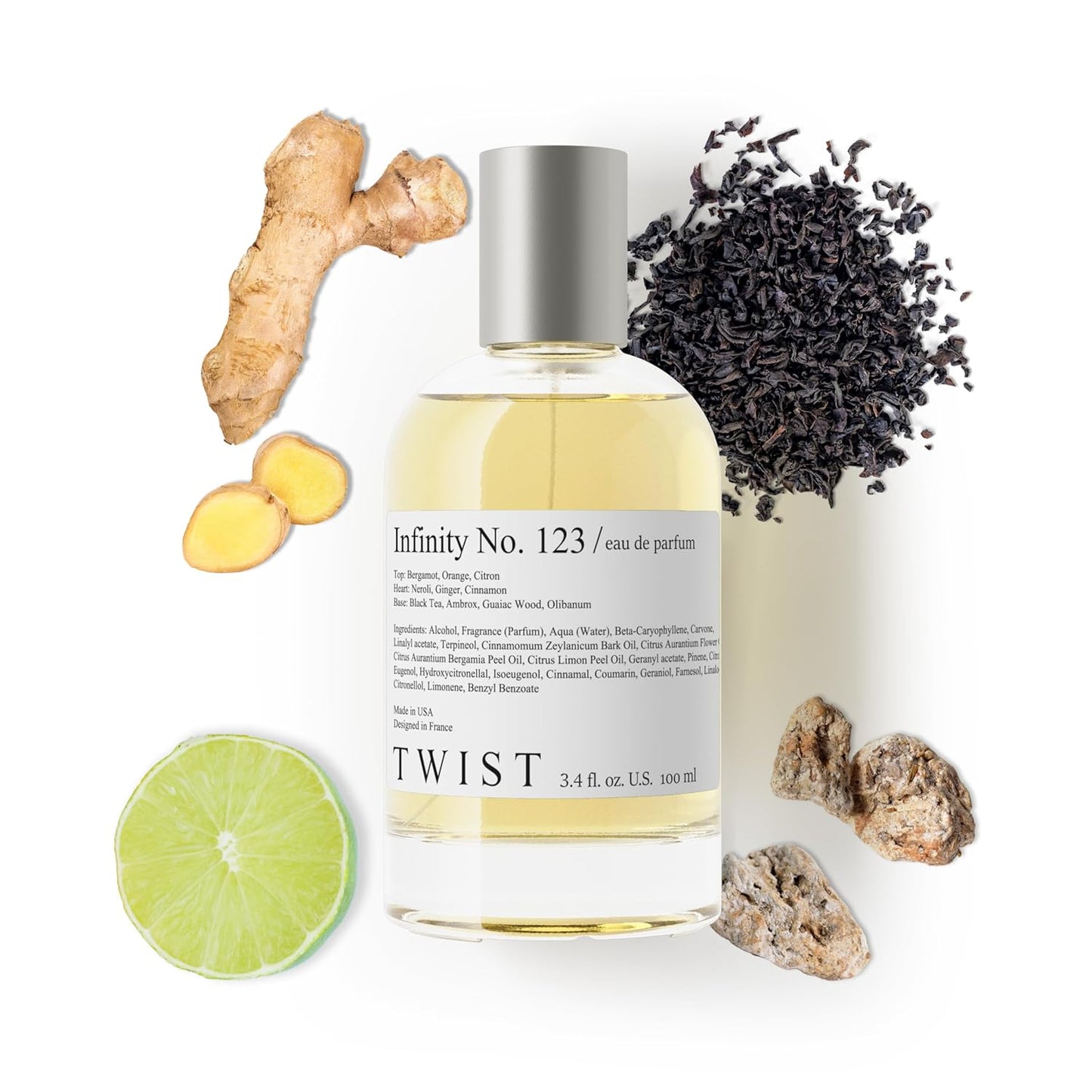 Eau De Parfum Inspired by Burberry Her - Long-Lasting Strawberry & Vanilla Fragrance Spray | 100 ml | Vegan & Clean Ingredients