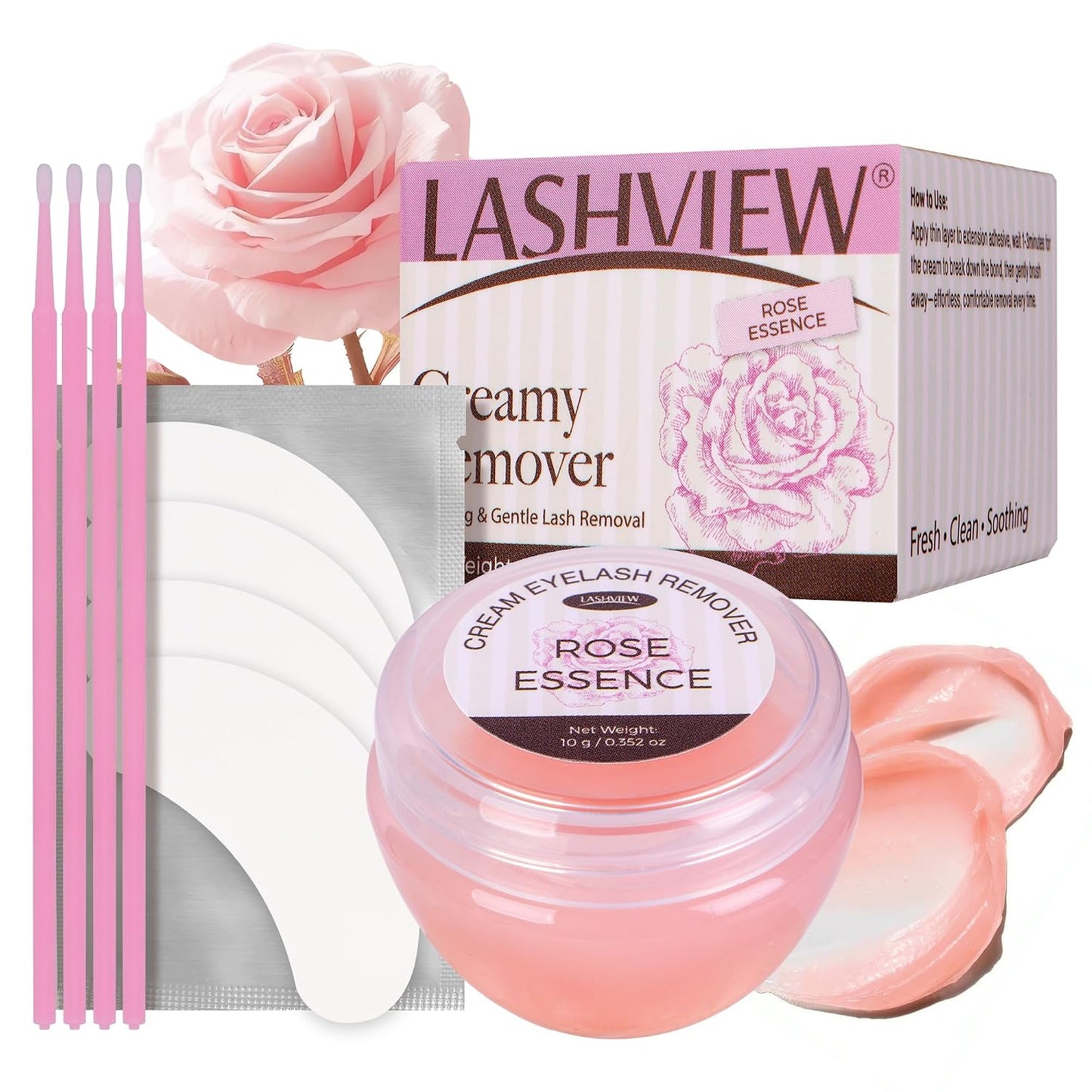 Sensitive Lash Remover Gel for Lash Extensions - Clear 15ml | Gentle Formula for Easy Removal