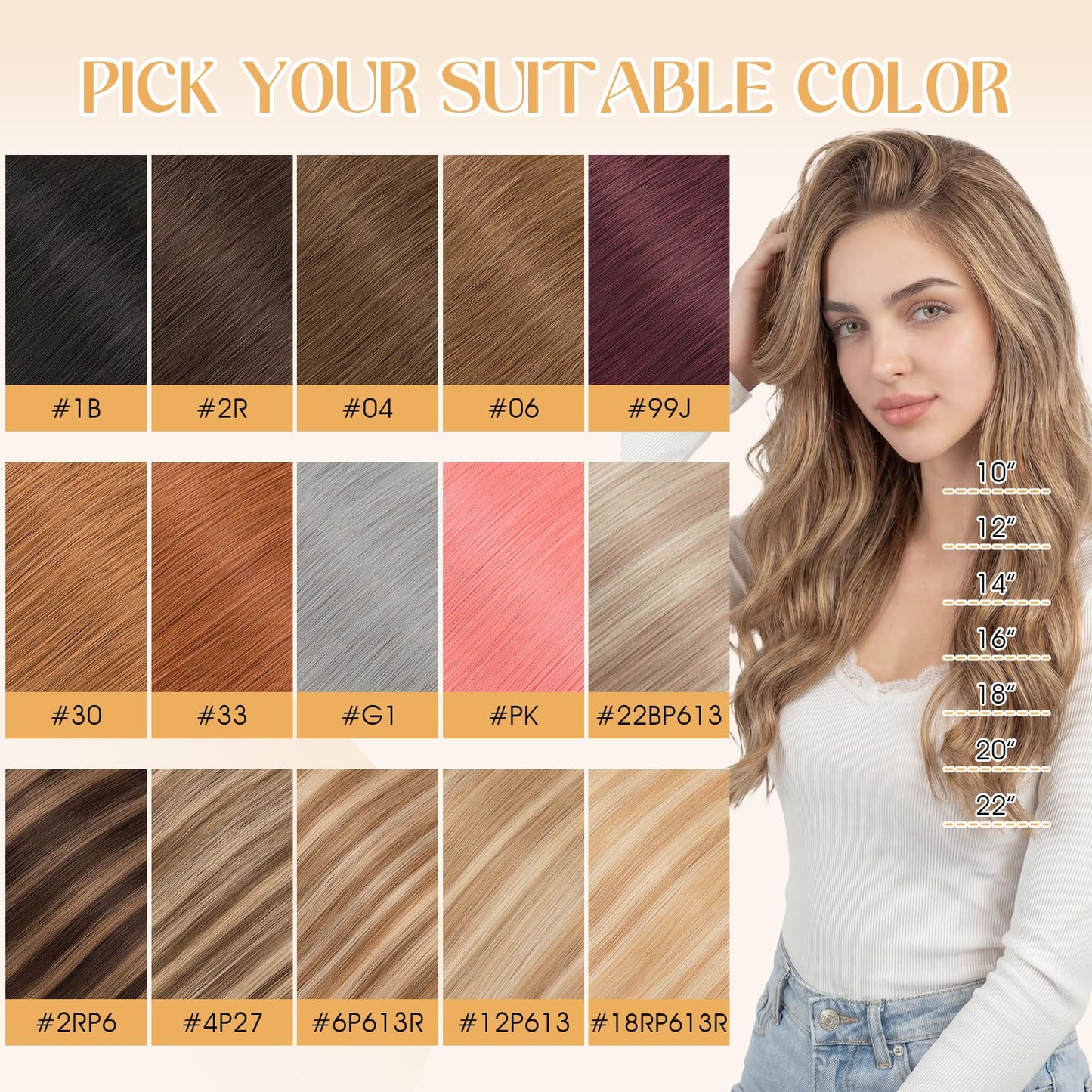 S-noilite 6Pcs Clip in Human Hair Extensions,Remy Single Short Clip in Hair Extensions 6Pcs 6clips Straight Golden Brown/Bleach Blonde Seamless Hairpieces for Women 10Inch 31g