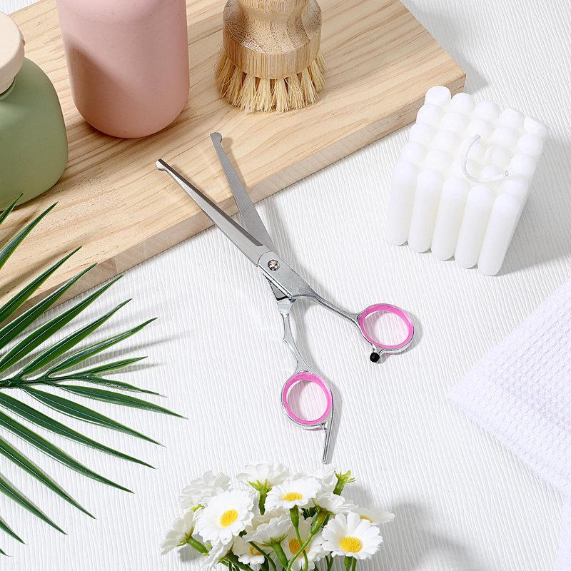 Women’s Pubic Hair Scissors, Round-Tip Scissors Bikini Trimmer Small Personal Vaginial Grooming Trimming Stainless Steel, Ergonomic Grip for Sensitive Areas, Men Women,Travel Friendly