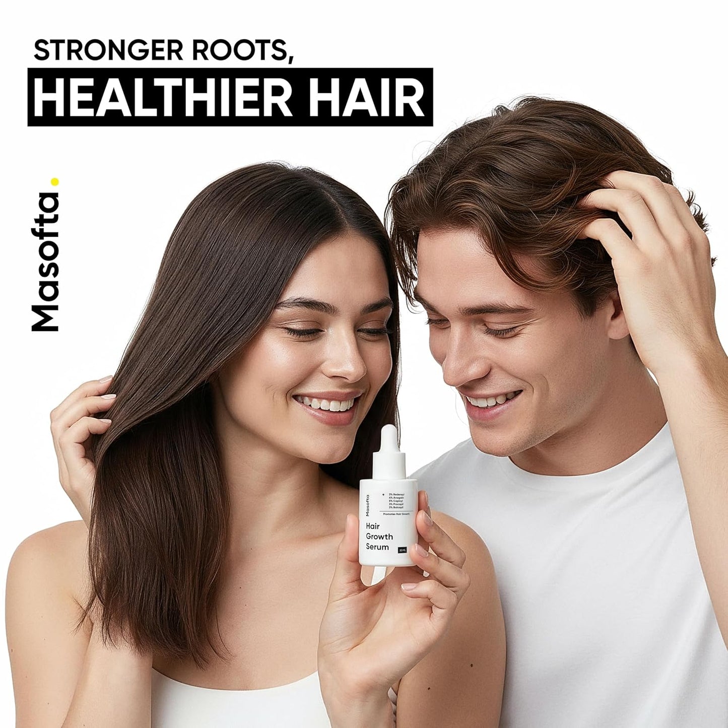 Hair Growth Serum - Density & Hair Fall Control with 3% Redensyl, Rosemary & Biotin | 1.01 fl. oz. (30ML)