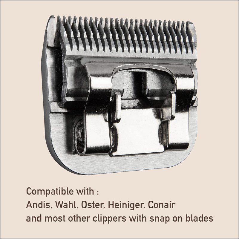 FURZONE Detachable Blade - Size 7F Blade 1/8", Made of Durable Japanese Steel, Compatible with Most Andis, Oster, Wahl A5 Clippers