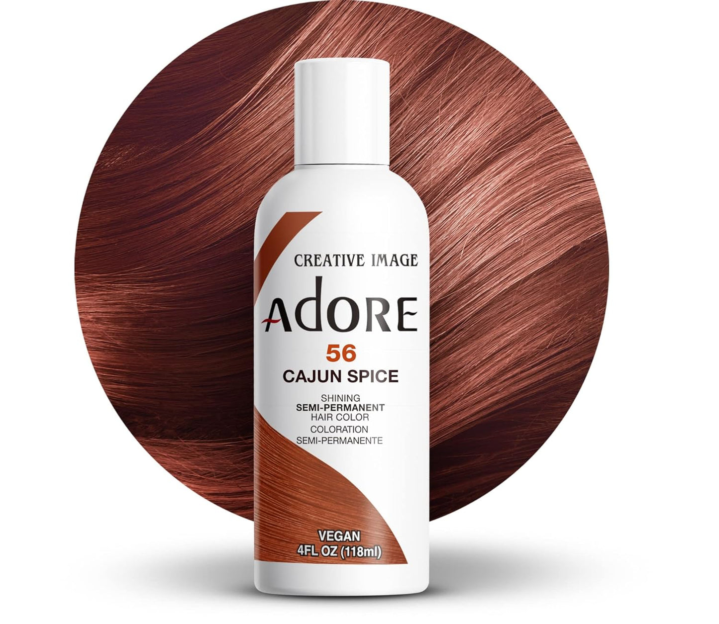 Adore Semi Permanent Hair Color - Mystic Grey | Vegan, Ammonia-Free Hair Dye | 4 Fl Oz