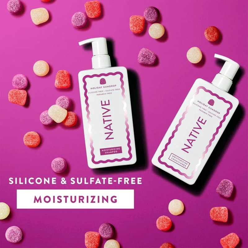 Holiday Gumdrop Shampoo & Conditioner Set - Limited Edition 16.5 oz Each | Nourishing Hair Care