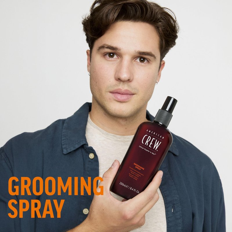 American Crew Men's Hair Spray, Variable Hold Grooming Styling Product, 8.45 Fl Oz