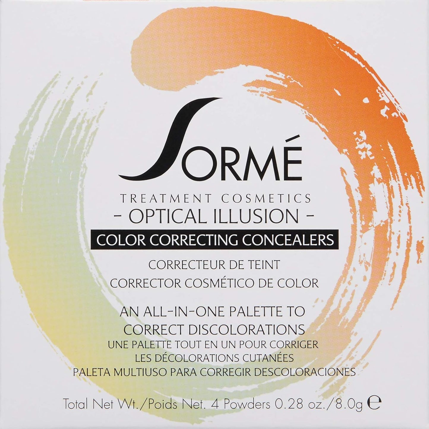 Correcting Makeup Palette - Sorme' Treatment Cosmetics | 0.28 Oz for Flawless Skin