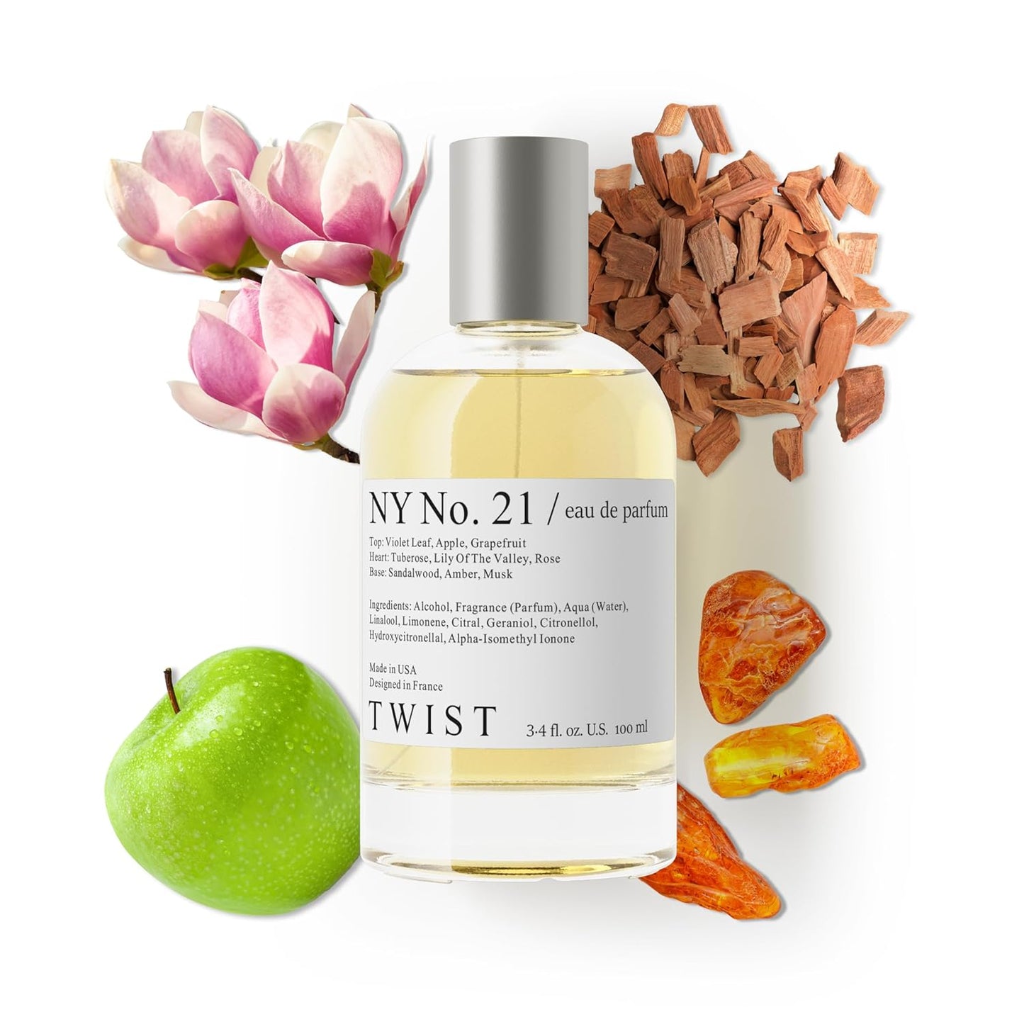 Eau De Parfum Inspired by Burberry Her - Long-Lasting Strawberry & Vanilla Fragrance Spray | 100 ml | Vegan & Clean Ingredients
