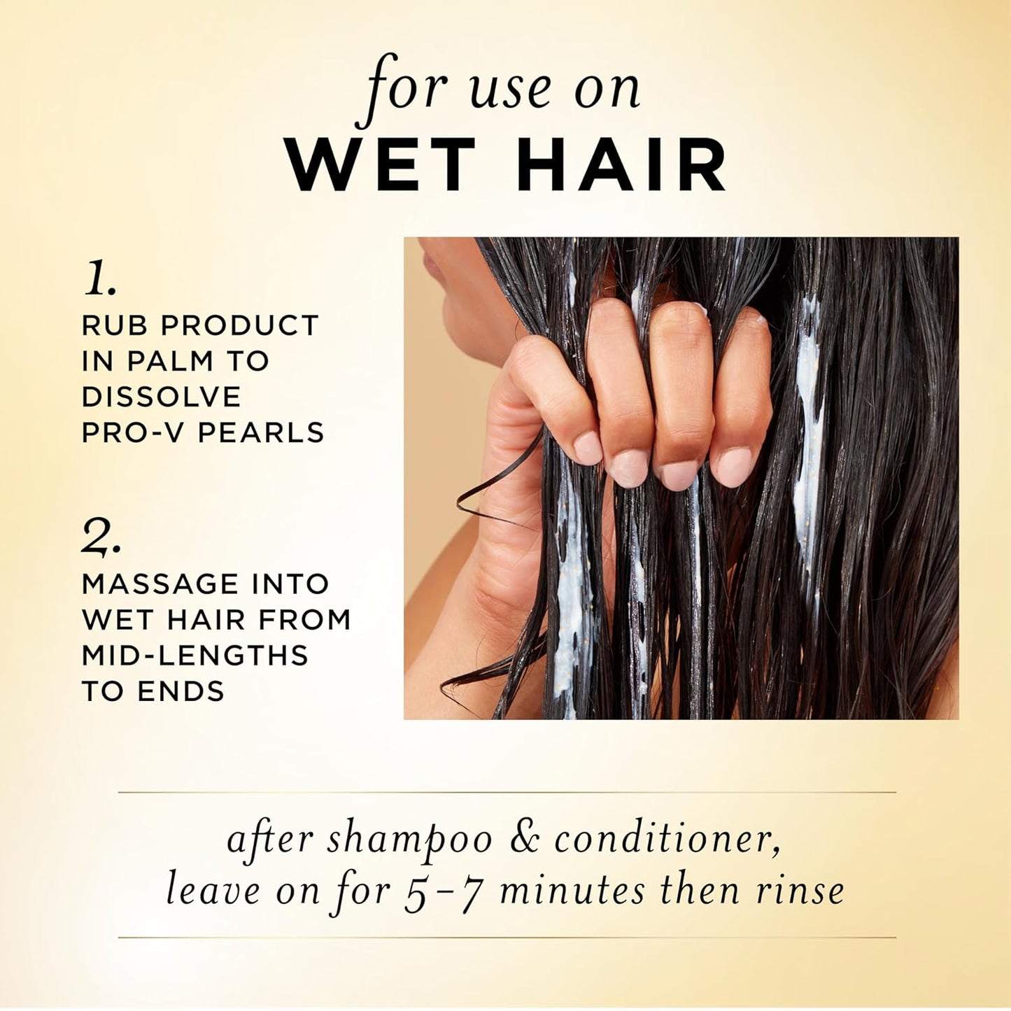 Pantene Miracle Rescue Hair Mask - Intensive Bond Repair with Melting Pro-V Pearls | 10.1 fl oz for Dry Damaged Hair