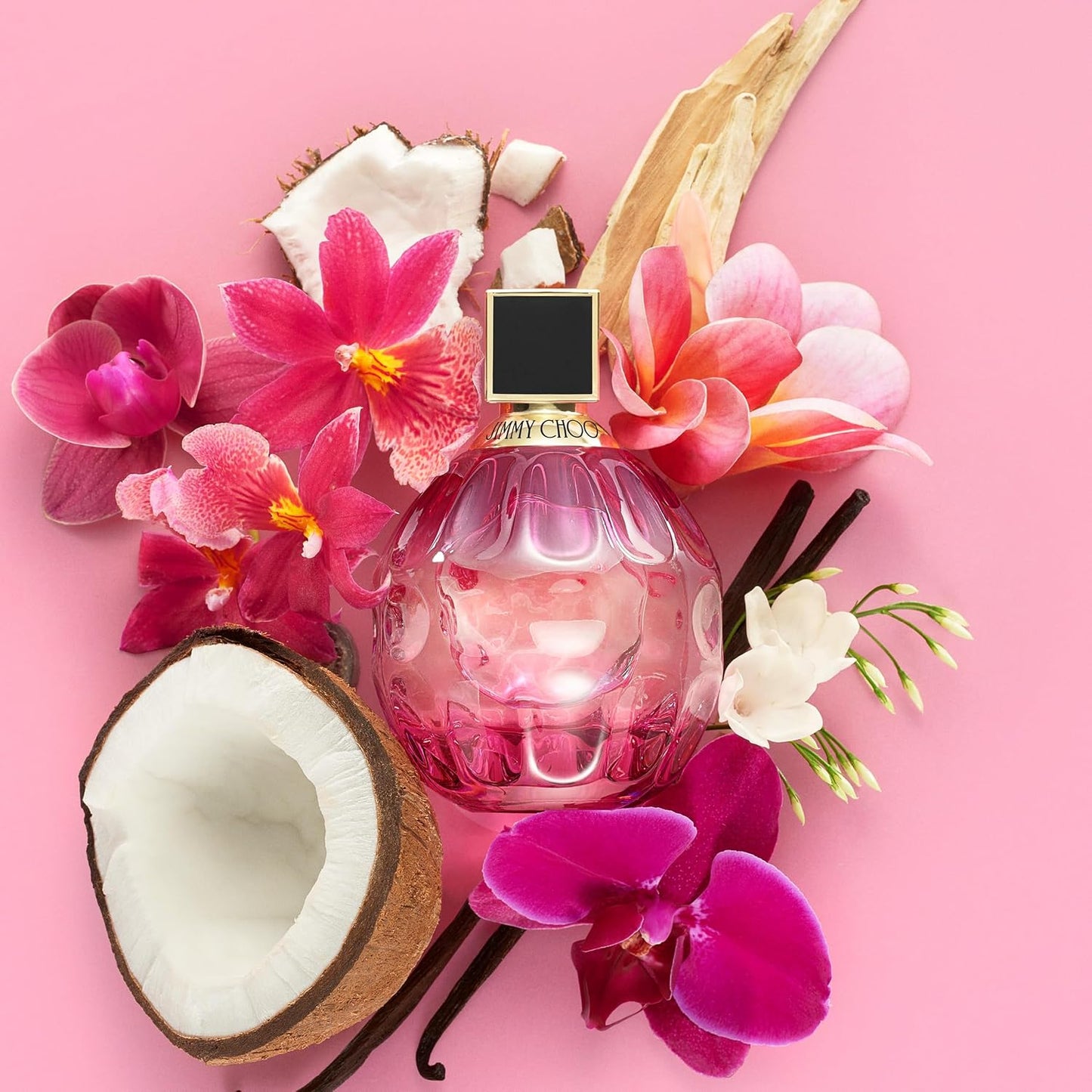 Jimmy Choo Rose Passion Eau de Parfum | Floral Ambery Women's Fragrance with Coconut Water, Orchid & Vanilla Notes
