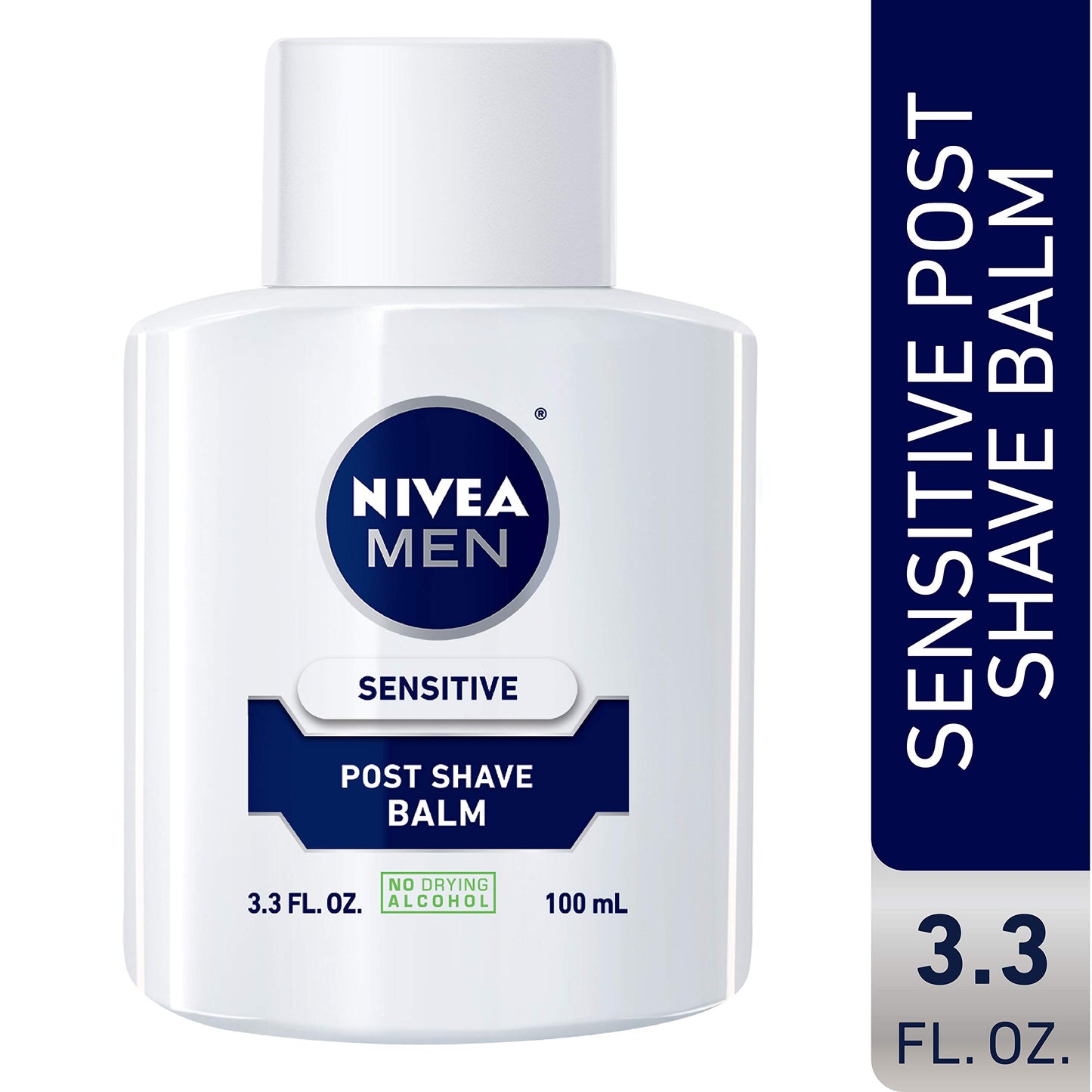 Nivea Men Sensitive Post Shave Balm - Soothes And Moisturizes Skin After Shaving - 3.3 Fl. Oz. Bottle