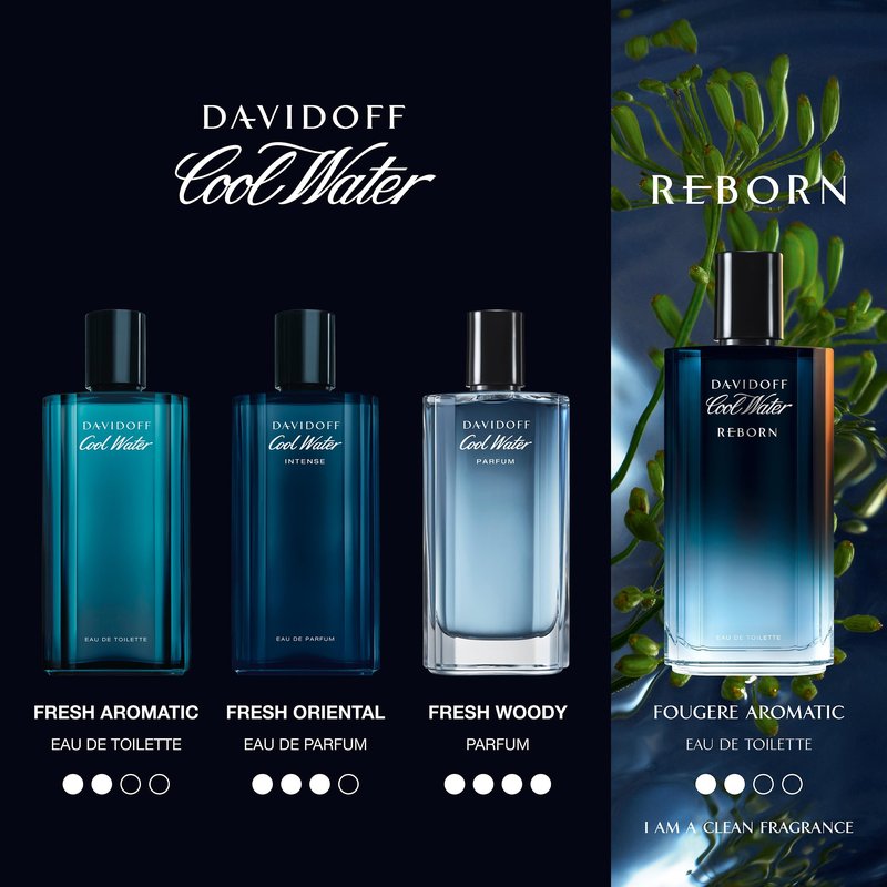 Davidoff Cool Water Reborn Eau de Toilette 4.2 fl oz